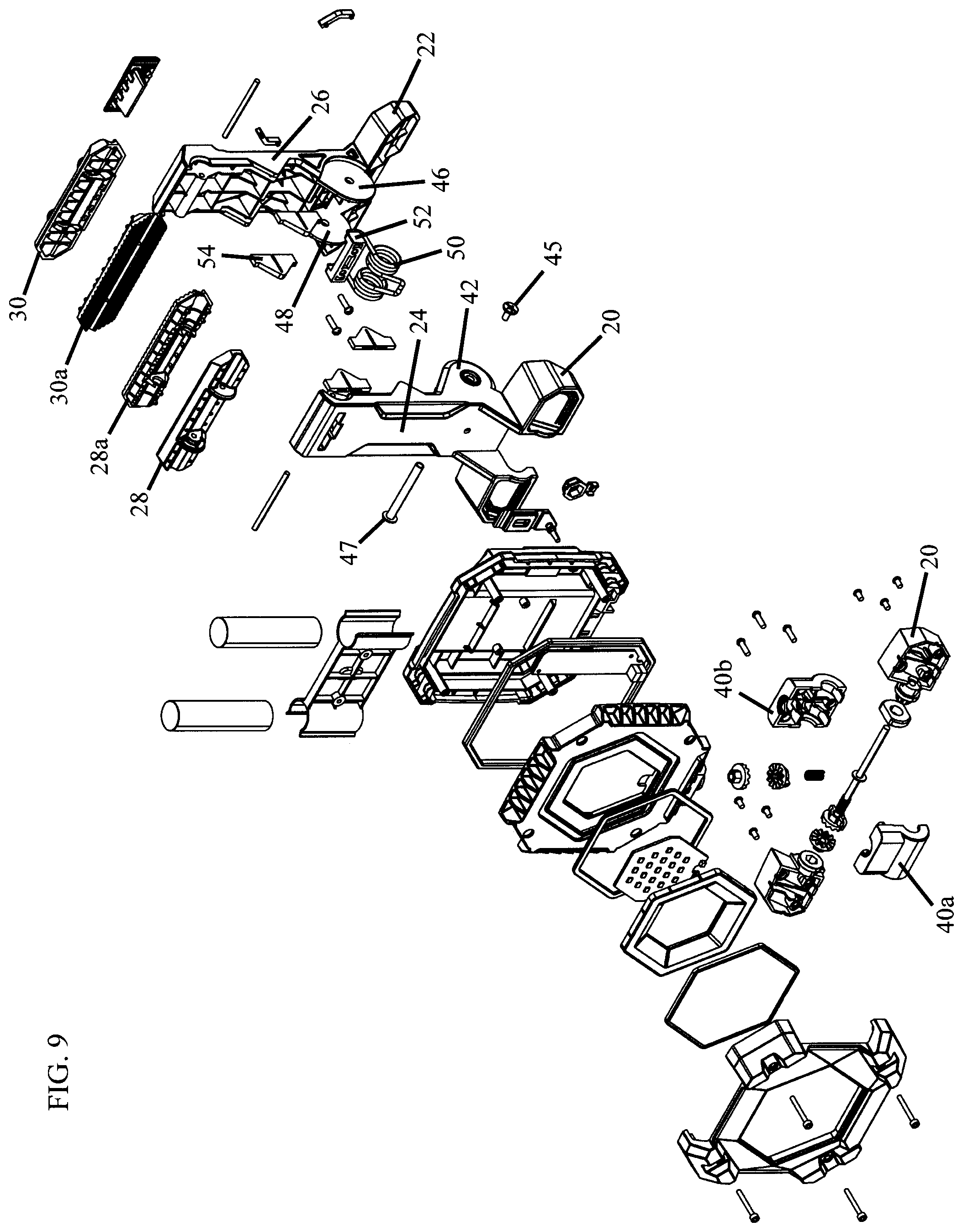 Patent US12129992 Figure 5 – Clamping work light