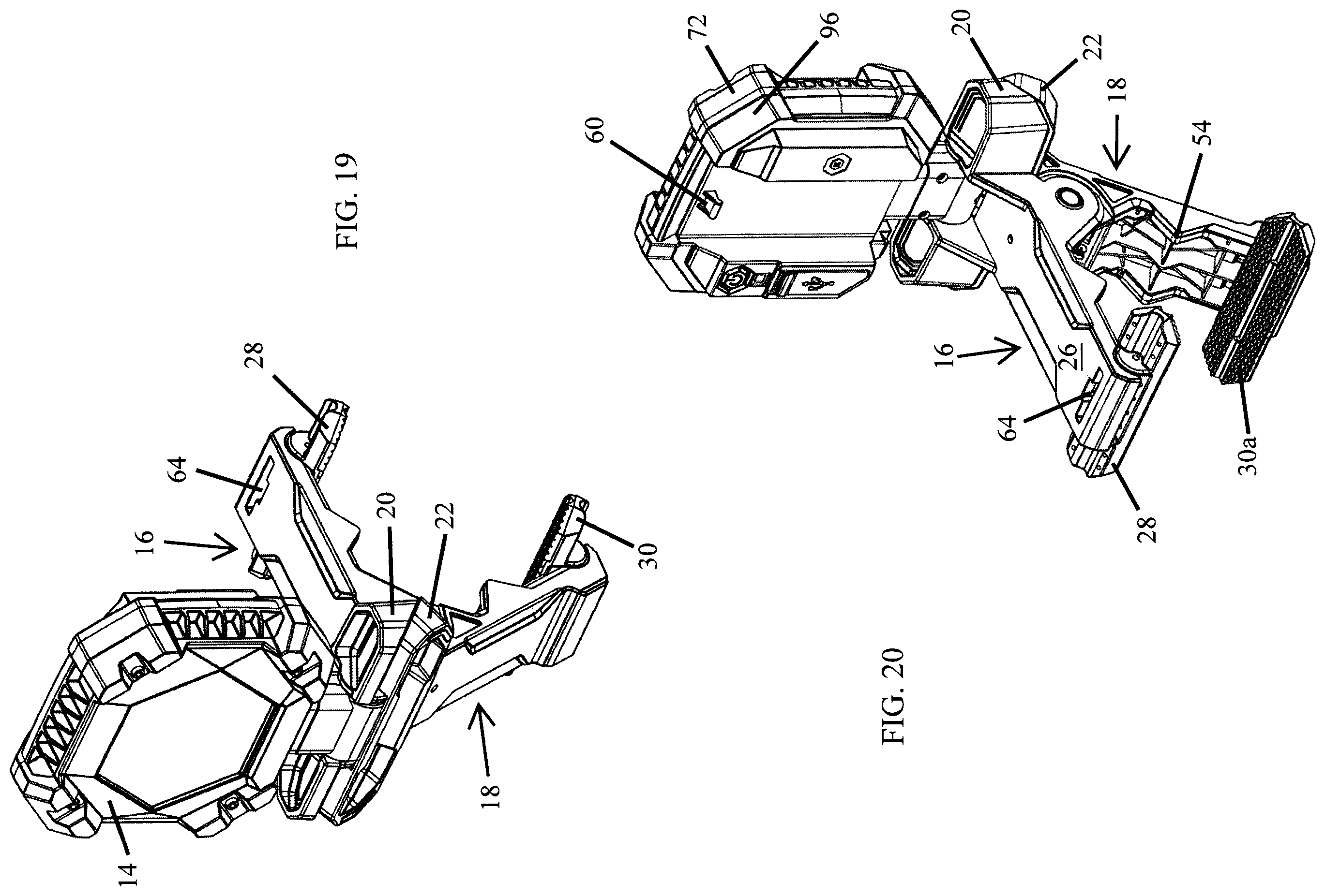 Patent US12129992 Figure 13 – Clamping work light