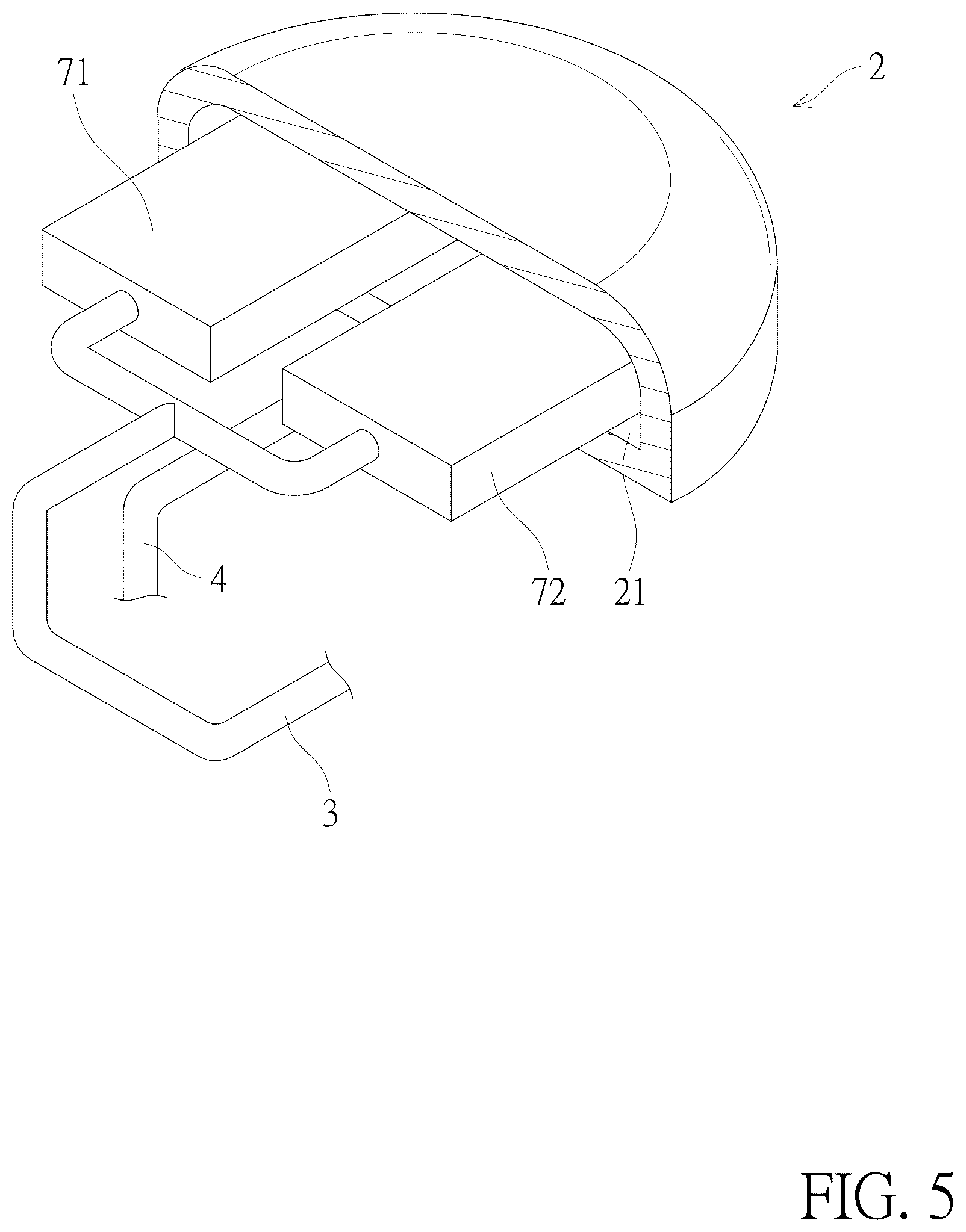 Patent US12129994 Figure 5 – LED Christmas light