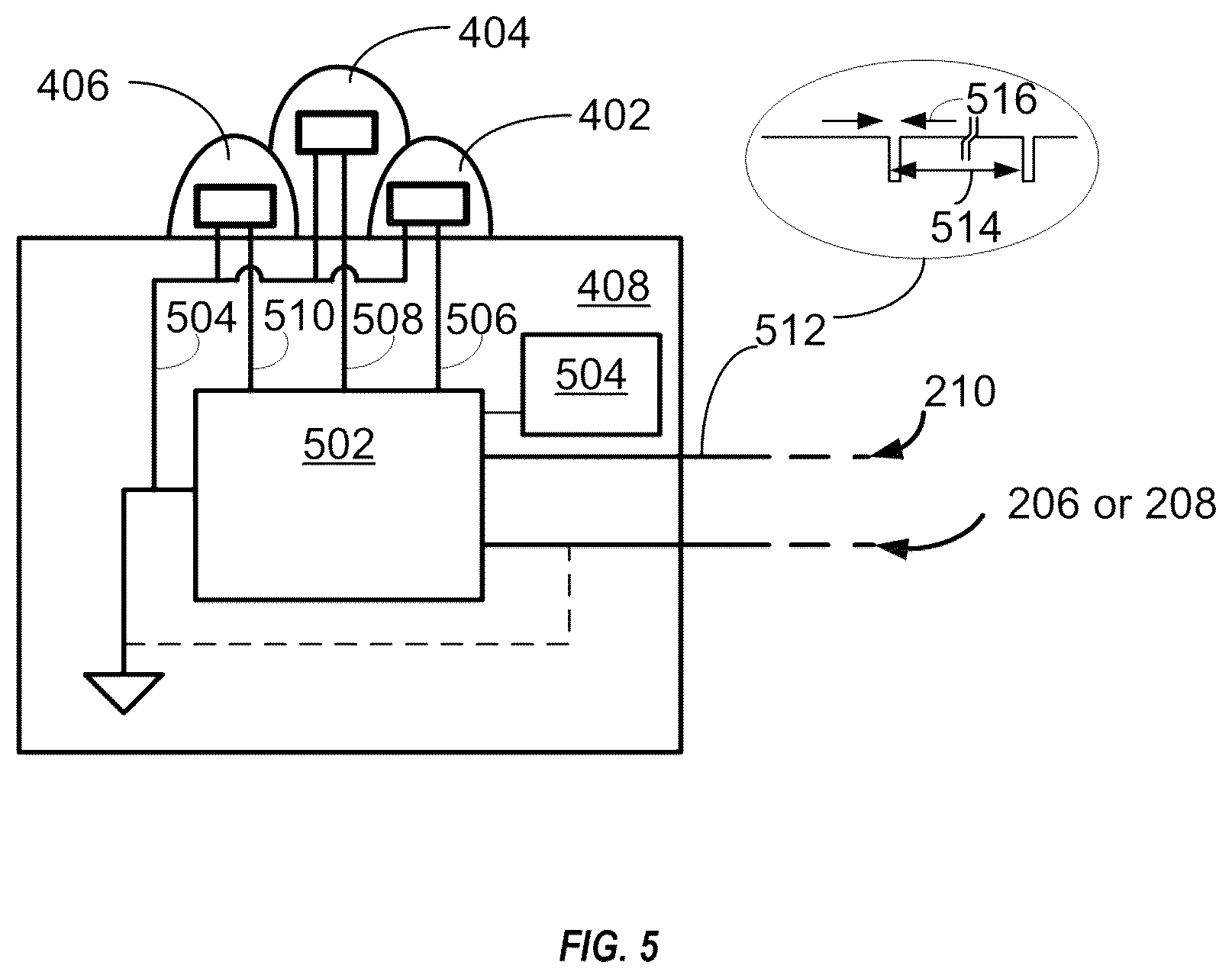 Patent US12129995 Figure 5 – Systems and methods for controlling decorative lighting