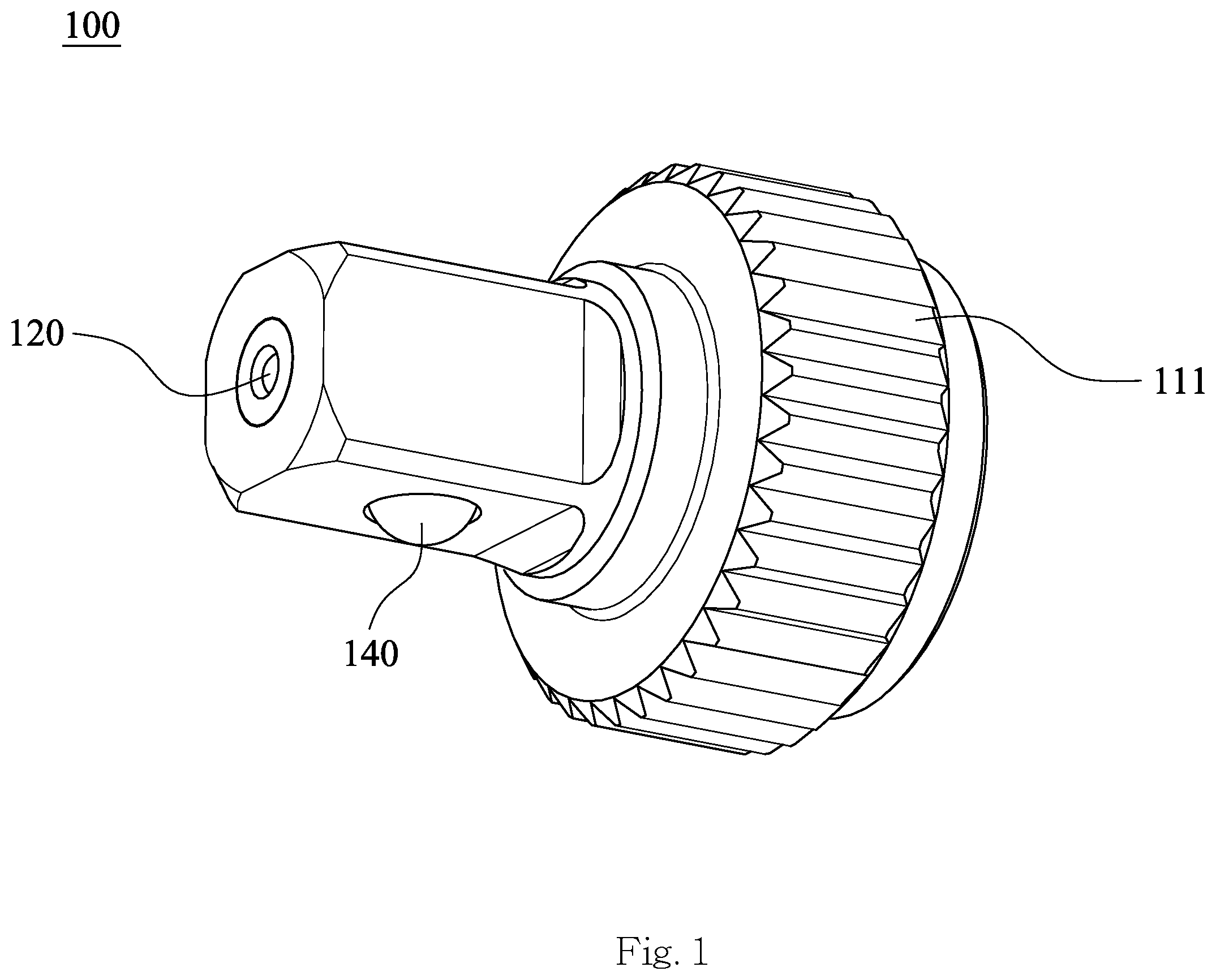Patent US12129997 — Socket-driven lighting connector, socket-driven lighting device, and operating method of socket-driven lighting device — Figure 1