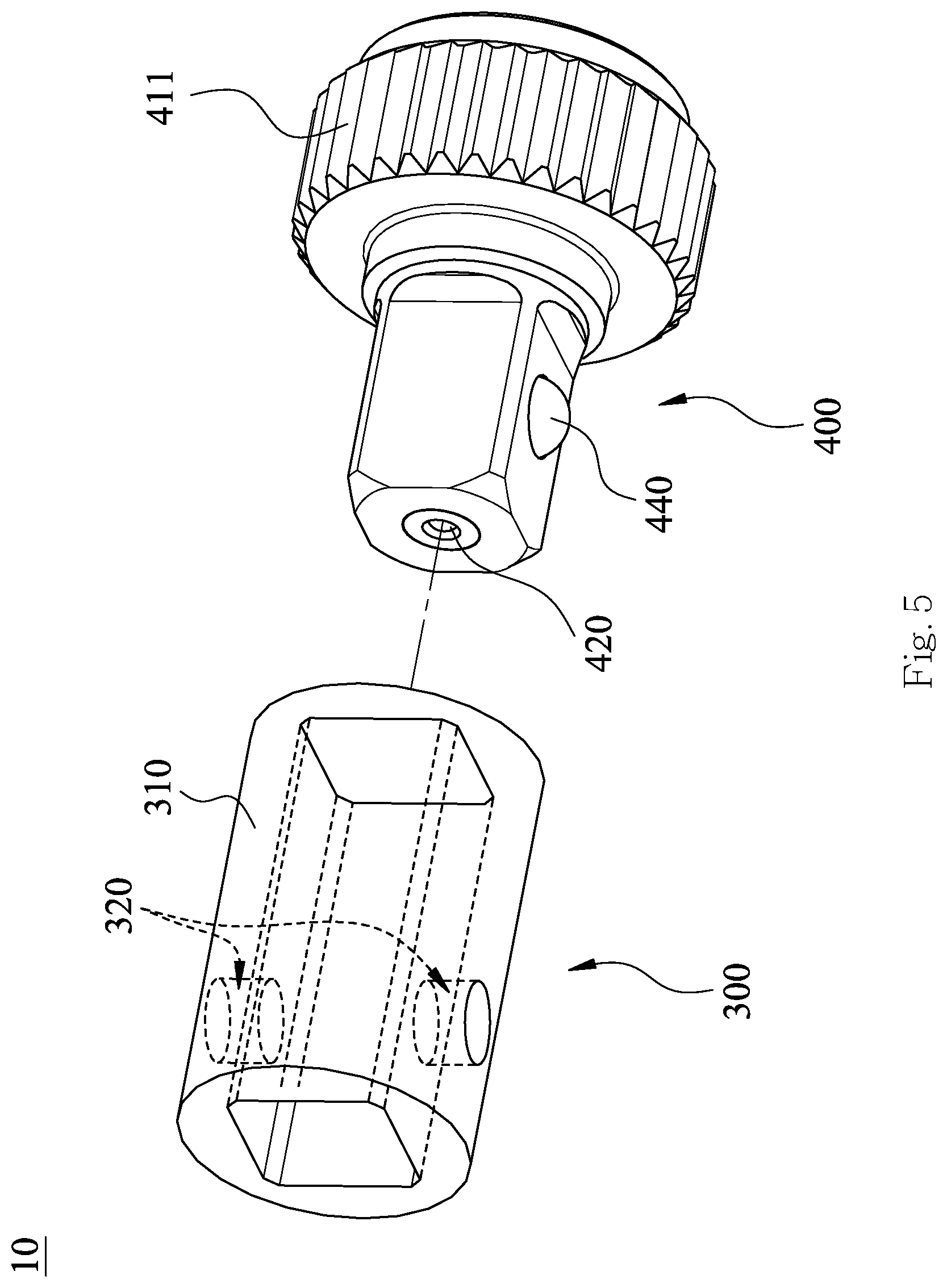 Patent US12129997 Figure 5 – Socket-driven lighting connector, socket-driven lighting device, and operating method of socket-driven lighting device