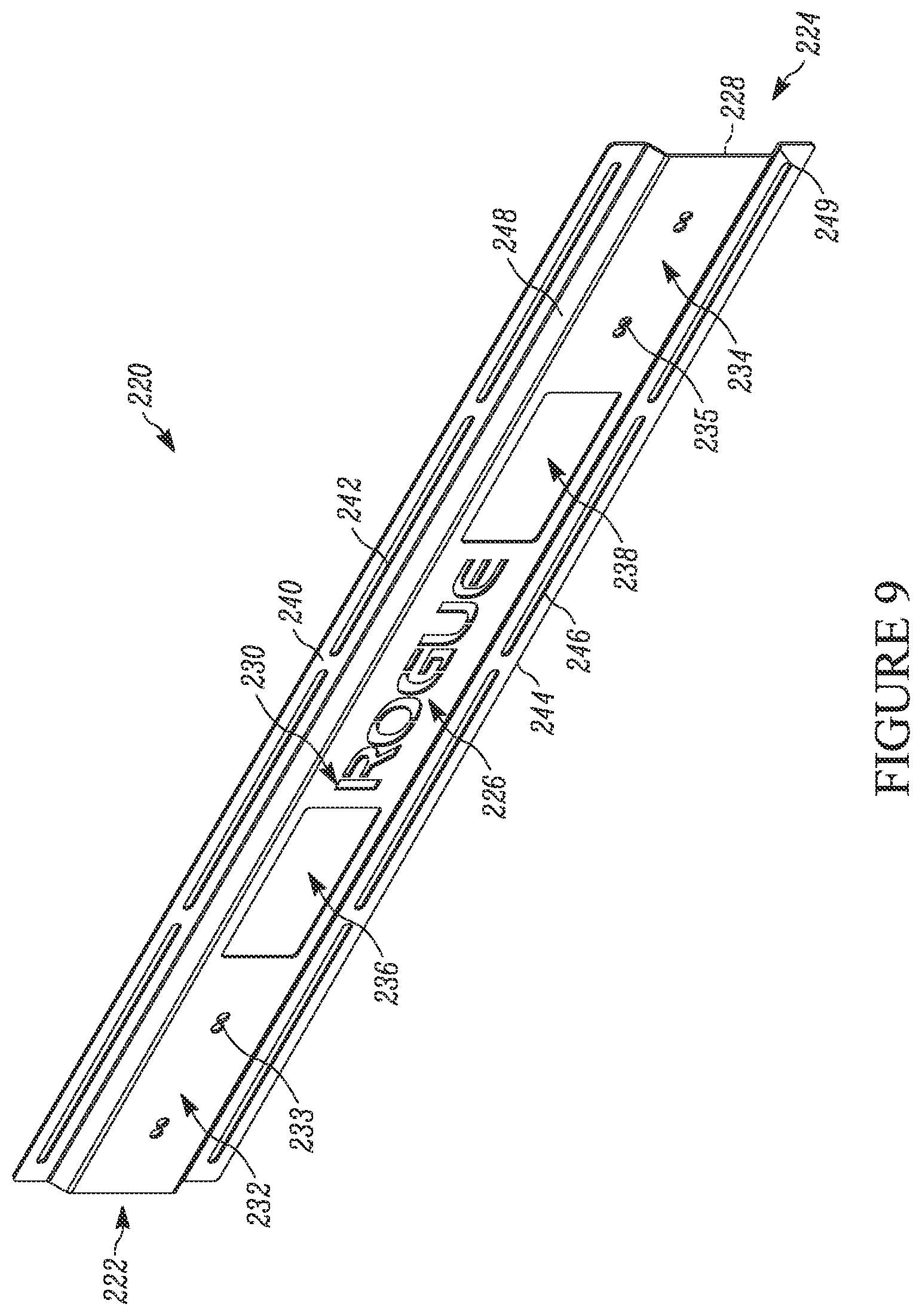 Patent US12134003 Figure 9 – Weightlifting rack assembly and wall mount bracket for a weightlifting rack assembly