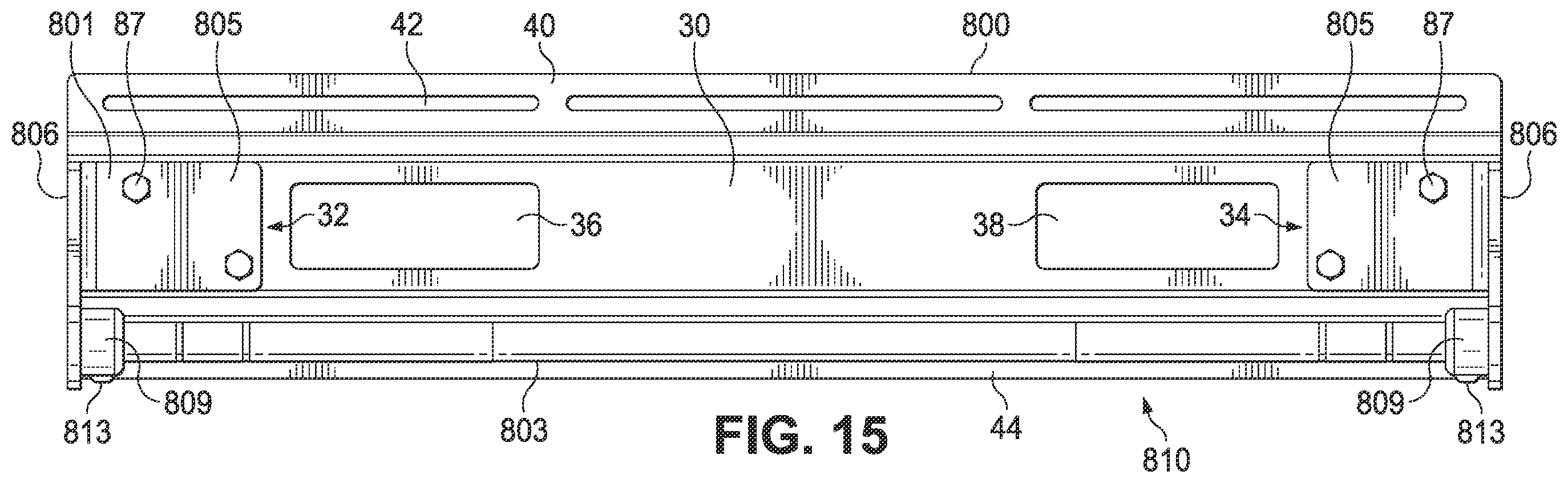Patent US12134003 Figure 14 – Weightlifting rack assembly and wall mount bracket for a weightlifting rack assembly