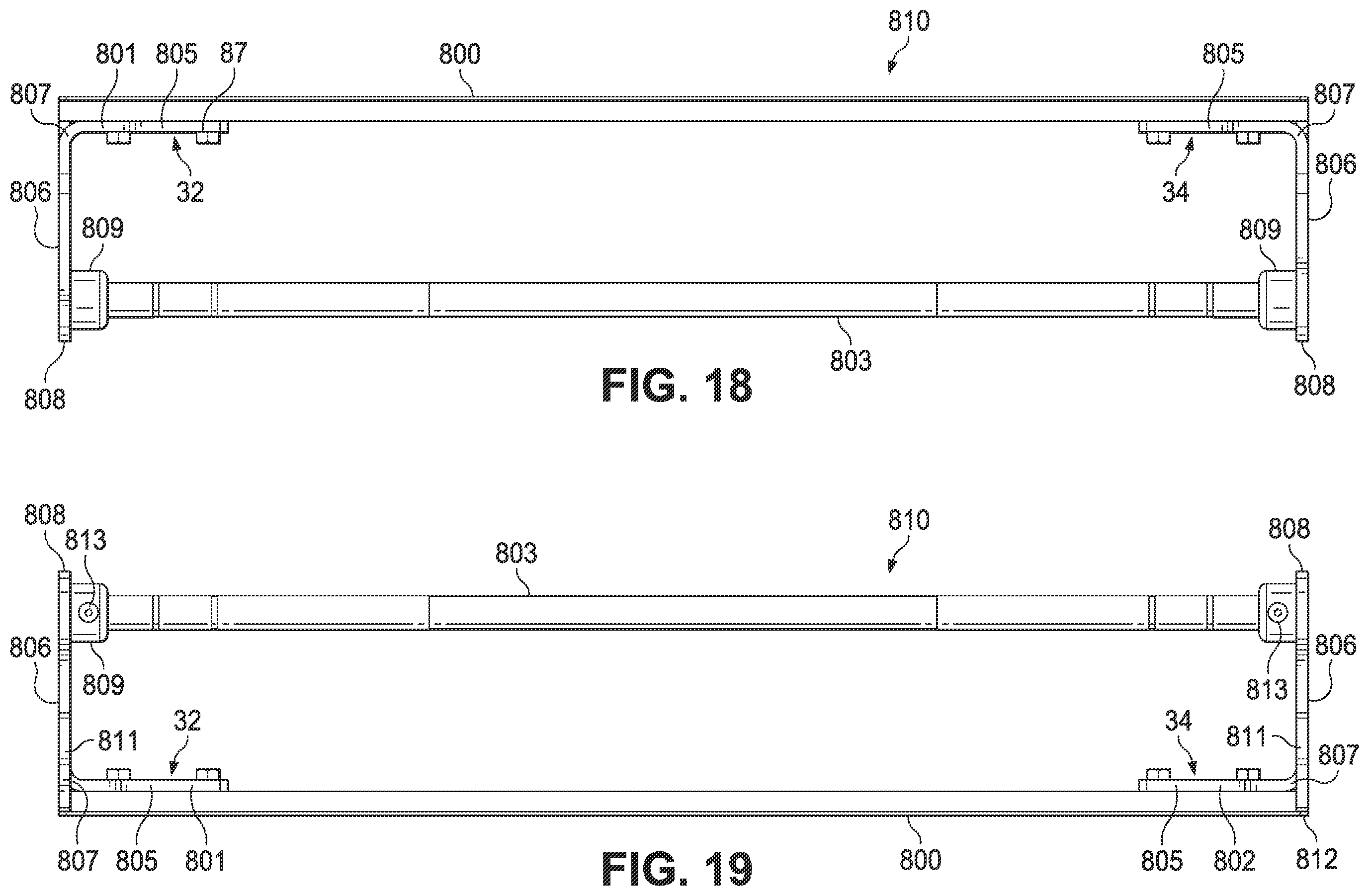 Patent US12134003 Figure 16 – Weightlifting rack assembly and wall mount bracket for a weightlifting rack assembly