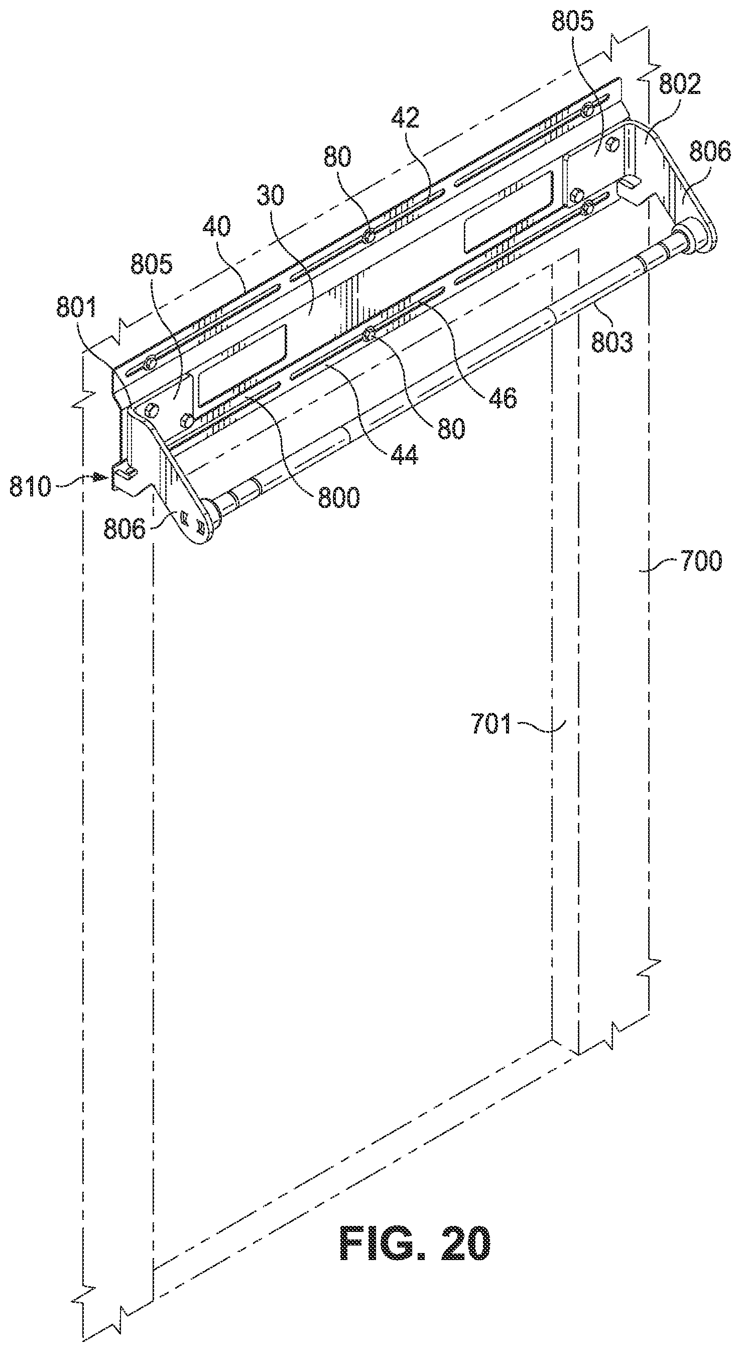 Patent US12134003 Figure 17 – Weightlifting rack assembly and wall mount bracket for a weightlifting rack assembly