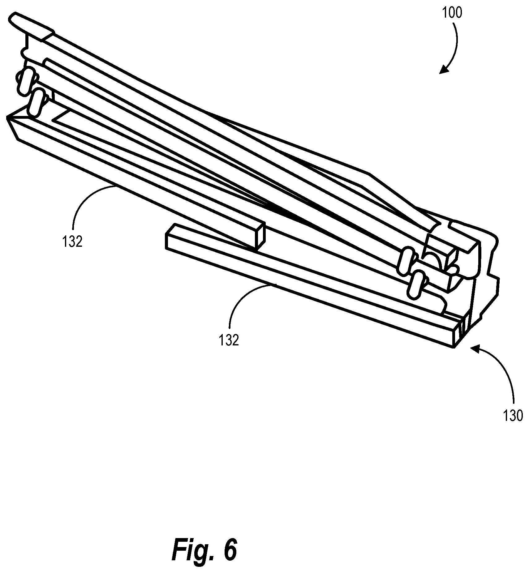 Patent US12134006 Figure 6 – Collapsible freestanding exercise station
