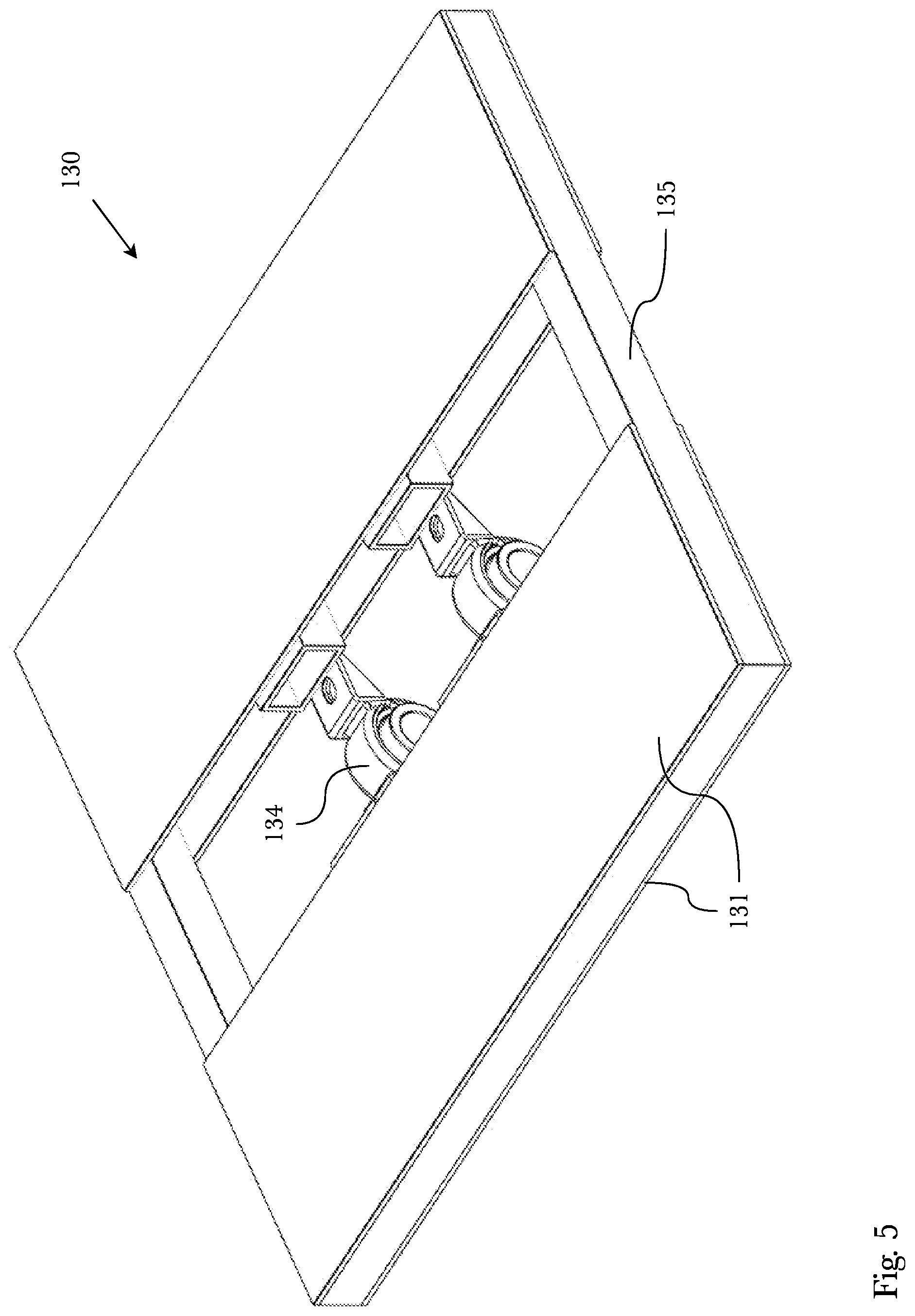 Patent US12134008 Figure 5 – Exercise machine platform for emulation of realistic movement