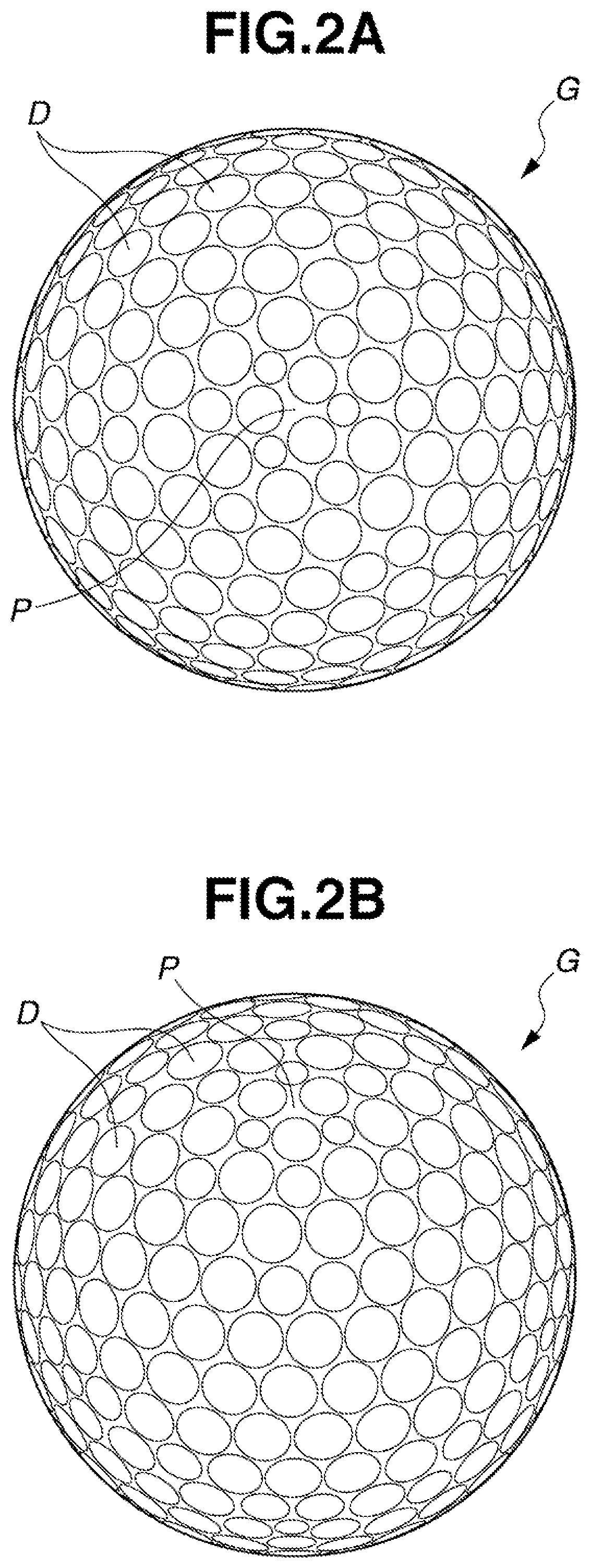 Patent US12134010 Figure 2 – Multi-piece solid golf ball