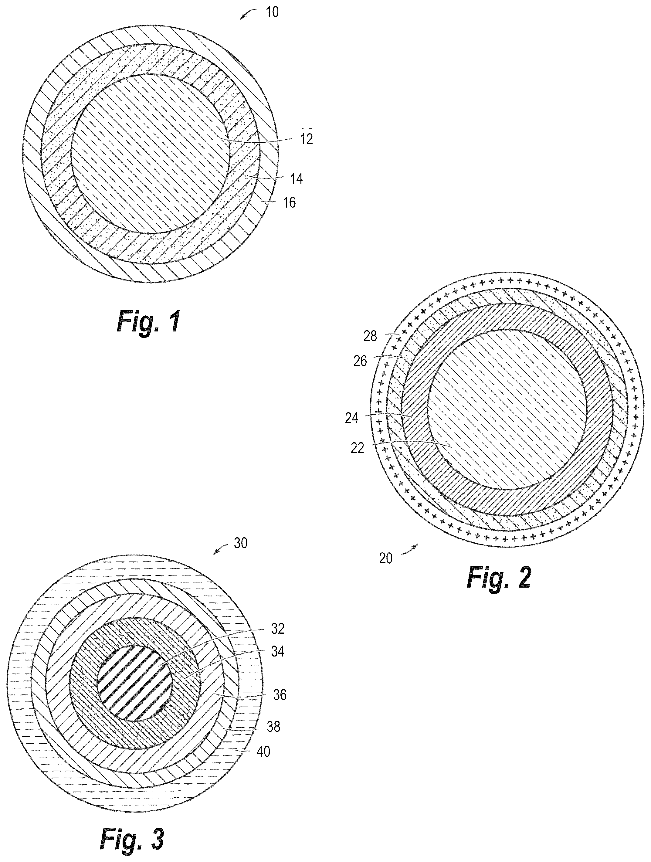 Patent US12134011 Figure 1 – Golf ball having an interlocking multi-layered core
