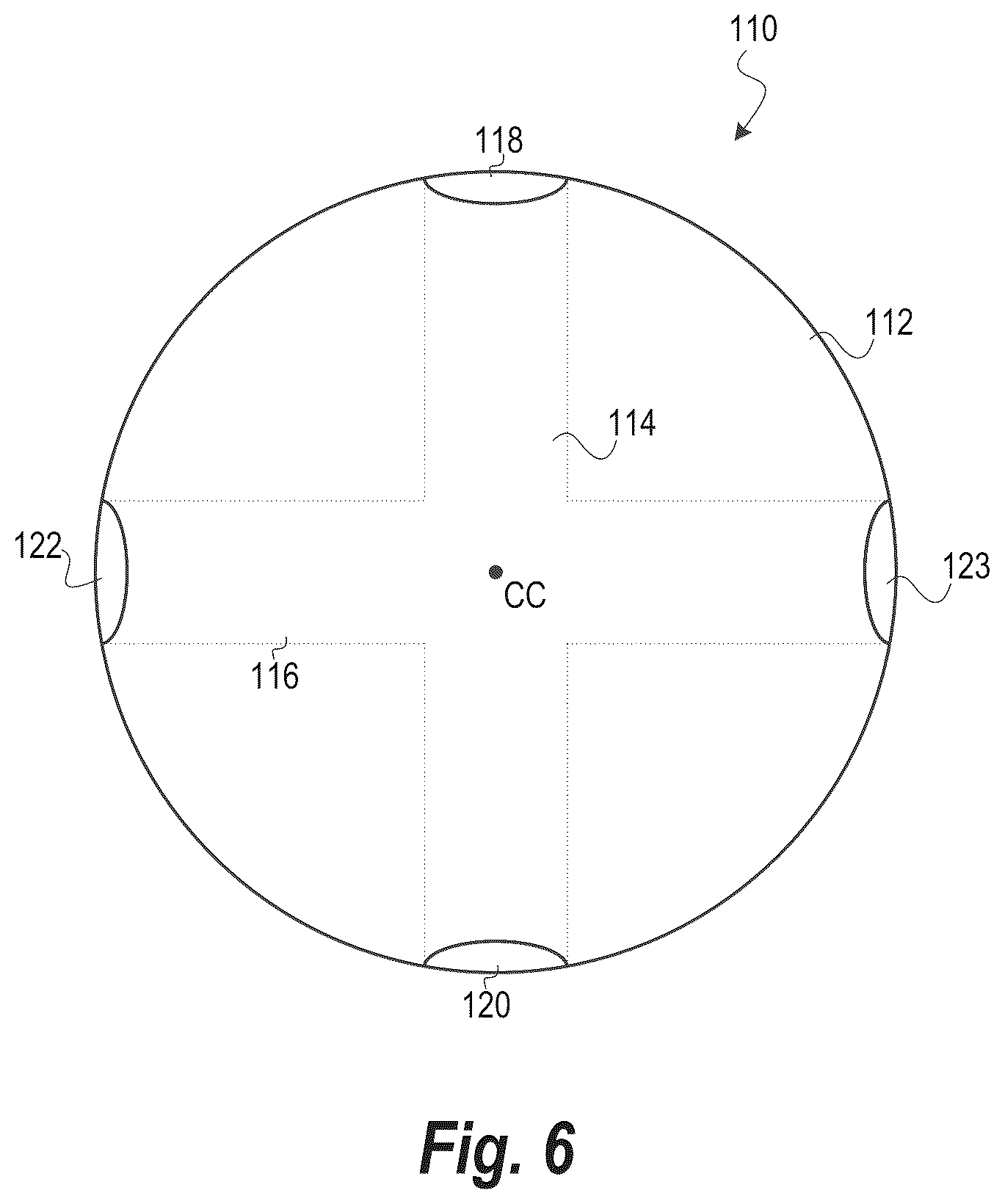 Patent US12134011 Figure 3 – Golf ball having an interlocking multi-layered core