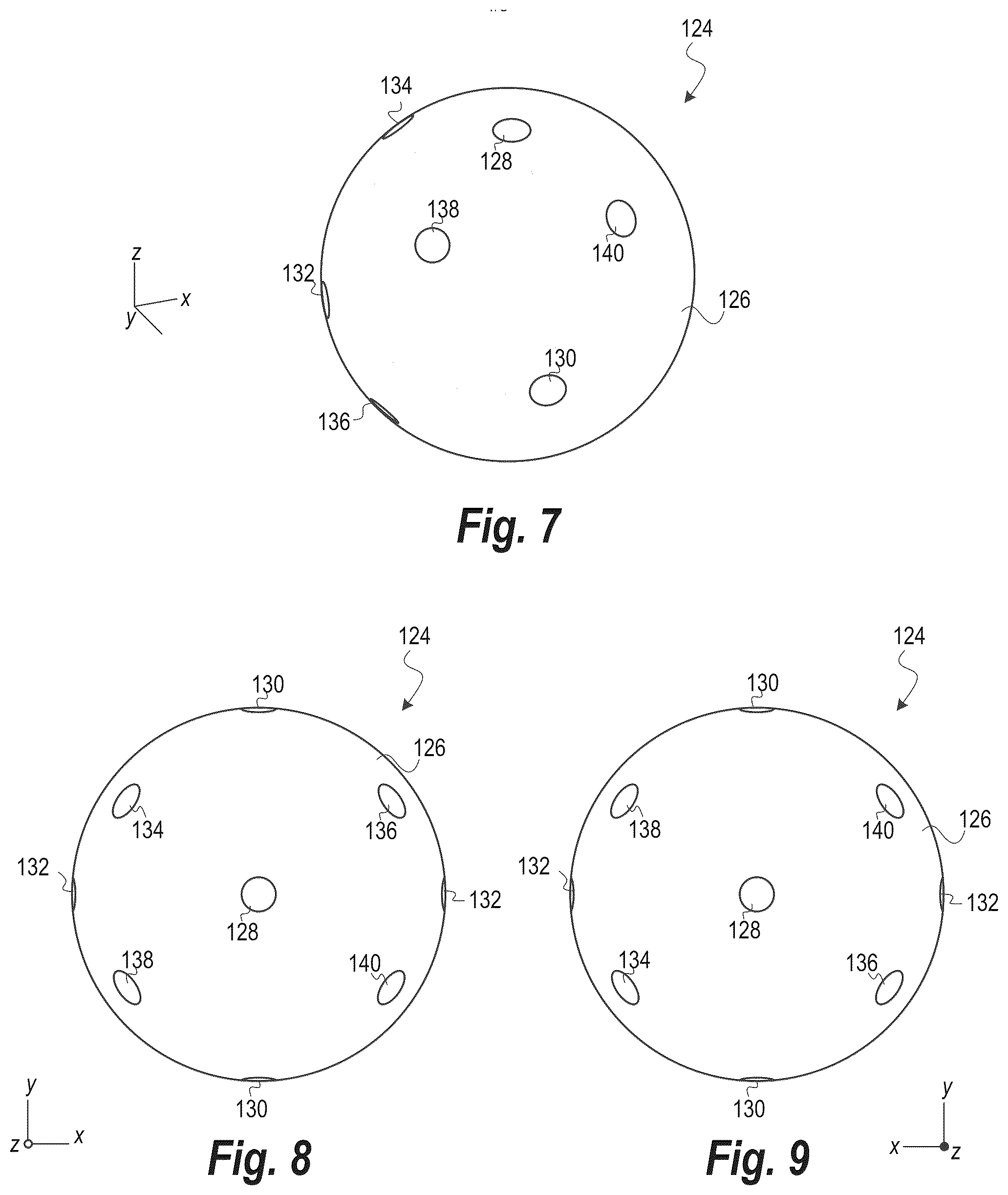 Patent US12134011 Figure 4 – Golf ball having an interlocking multi-layered core