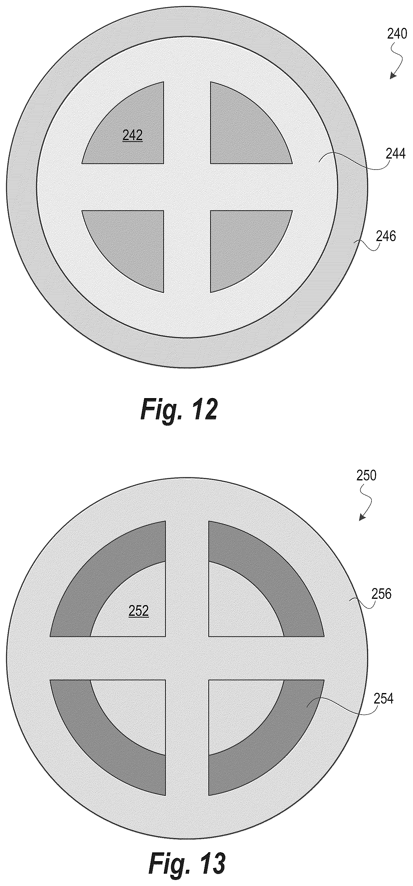 Patent US12134011 Figure 6 – Golf ball having an interlocking multi-layered core