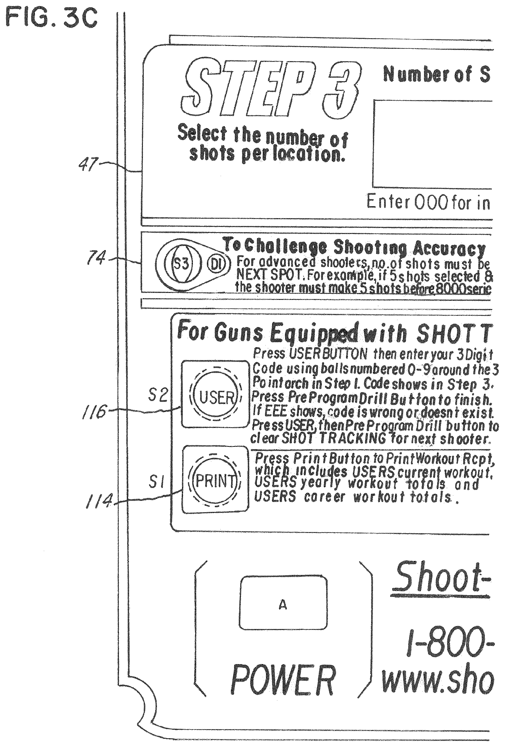 Patent US12134020 Figure 6 – System and method for improving a basketball player's shooting by remote access to shooting information and practice session replication