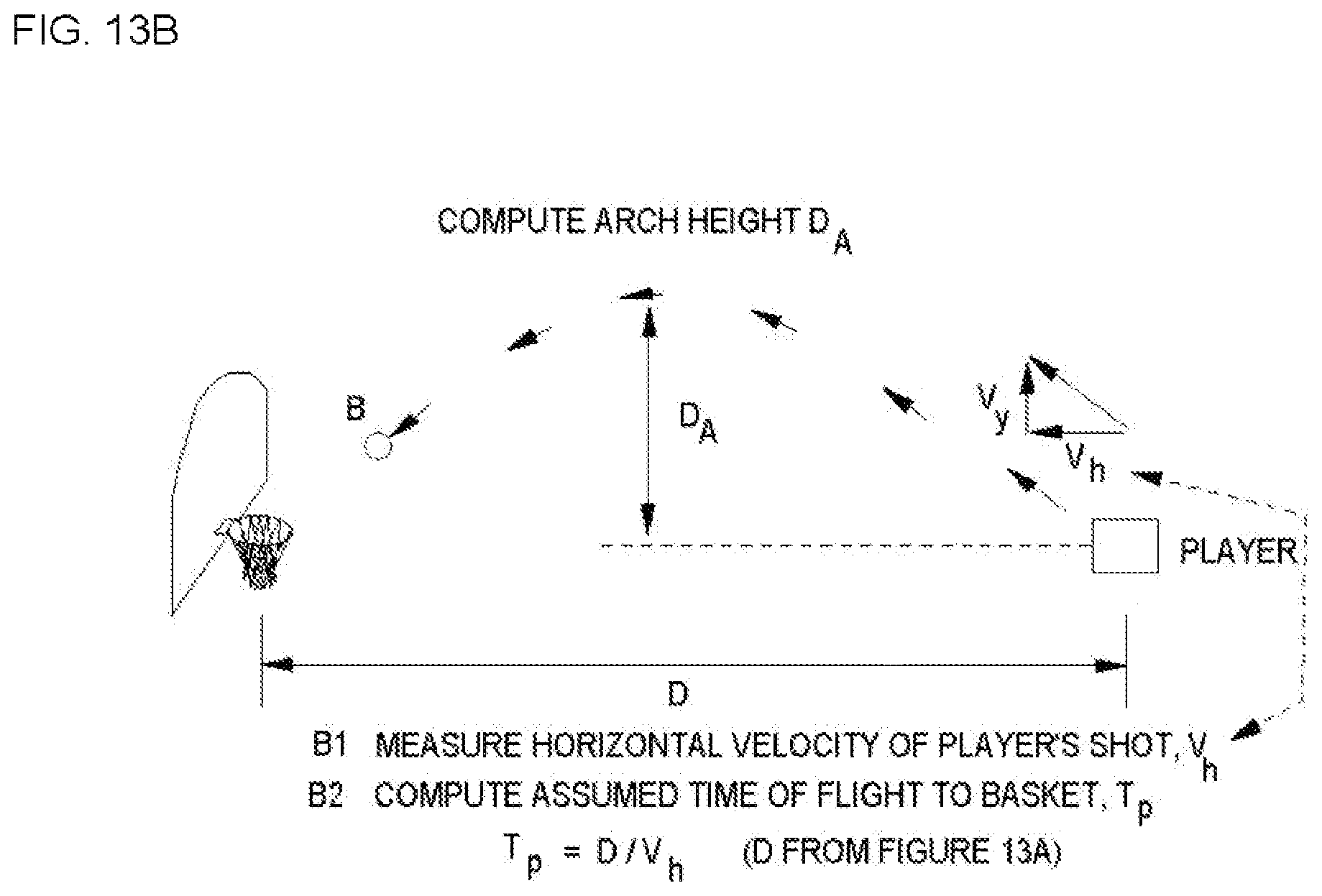 Patent US12134020 Figure 19 – System and method for improving a basketball player's shooting by remote access to shooting information and practice session replication