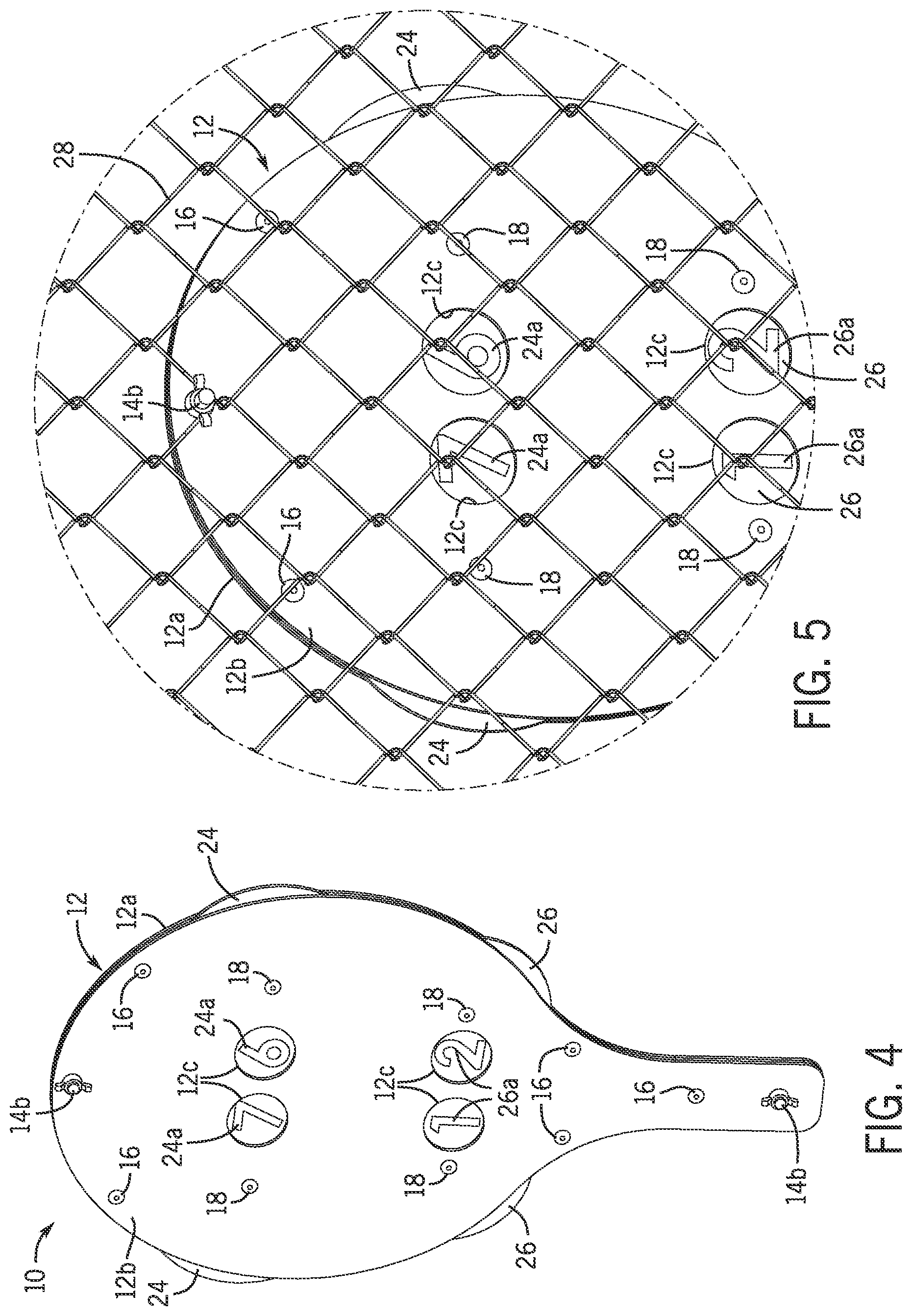 Patent US12134023 Figure 3 – Scoreboard for platform tennis
