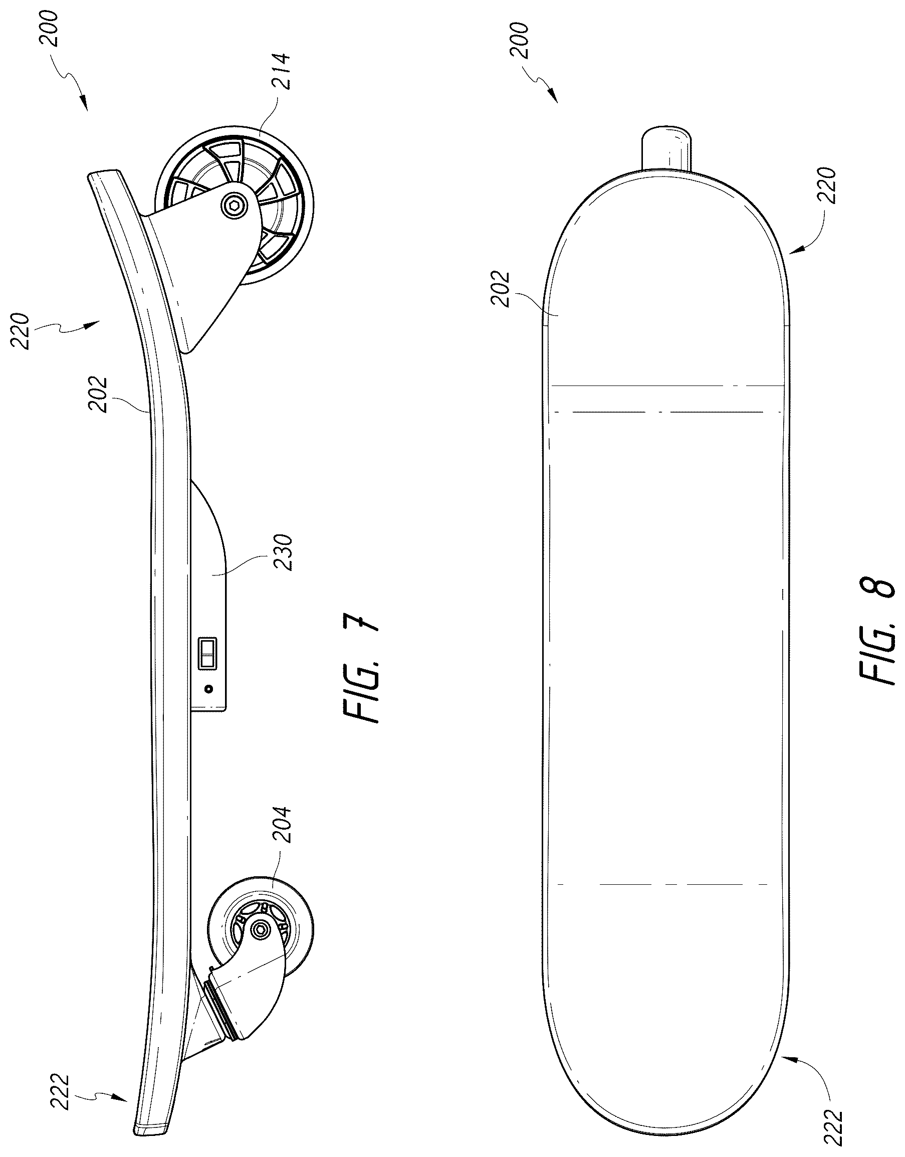 Patent US12134025 Figure 6 – Powered wheeled board