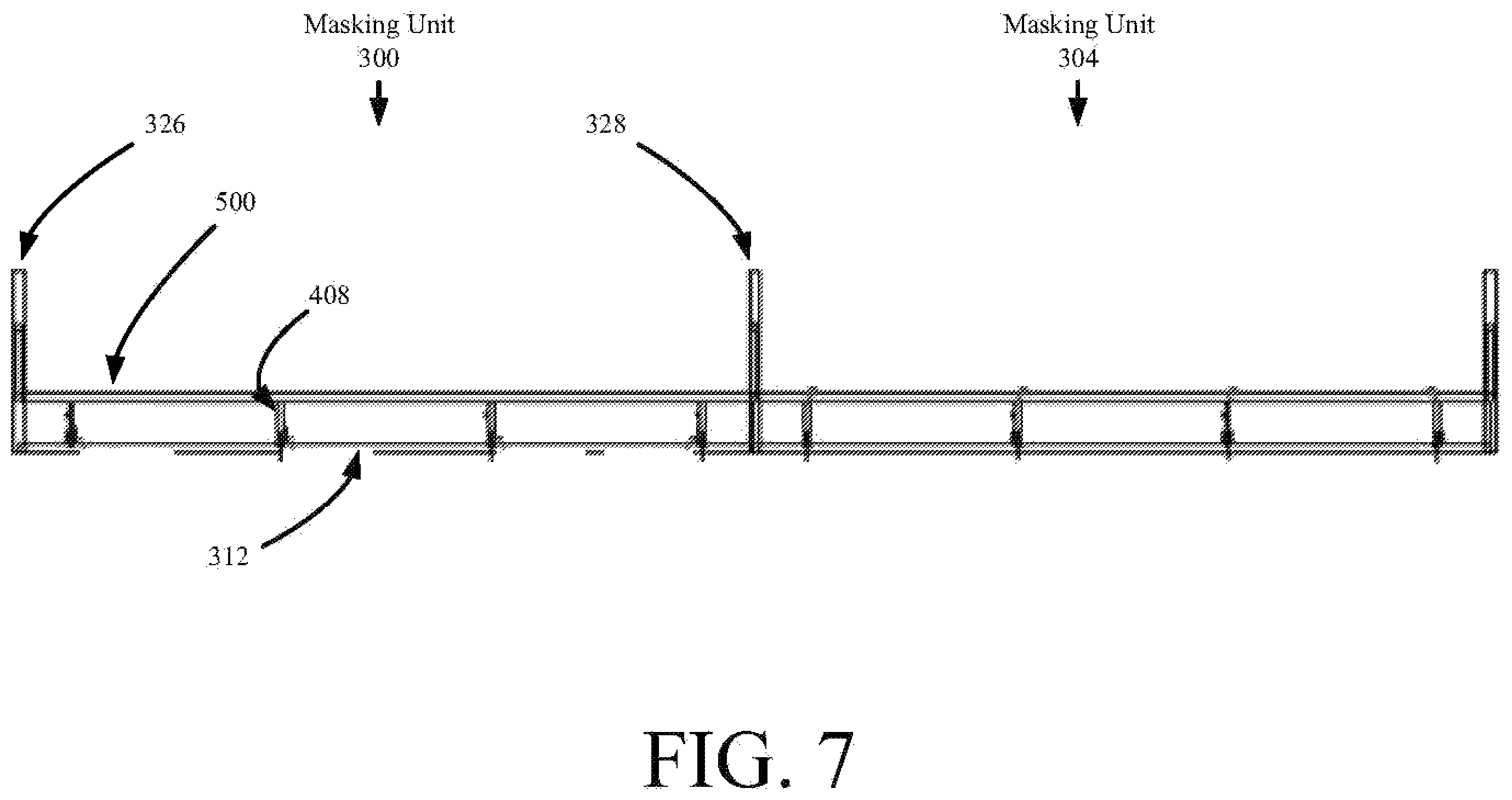 Patent US12134026 Figure 6 – Systems and methods for masking pinsetters of bowling lanes