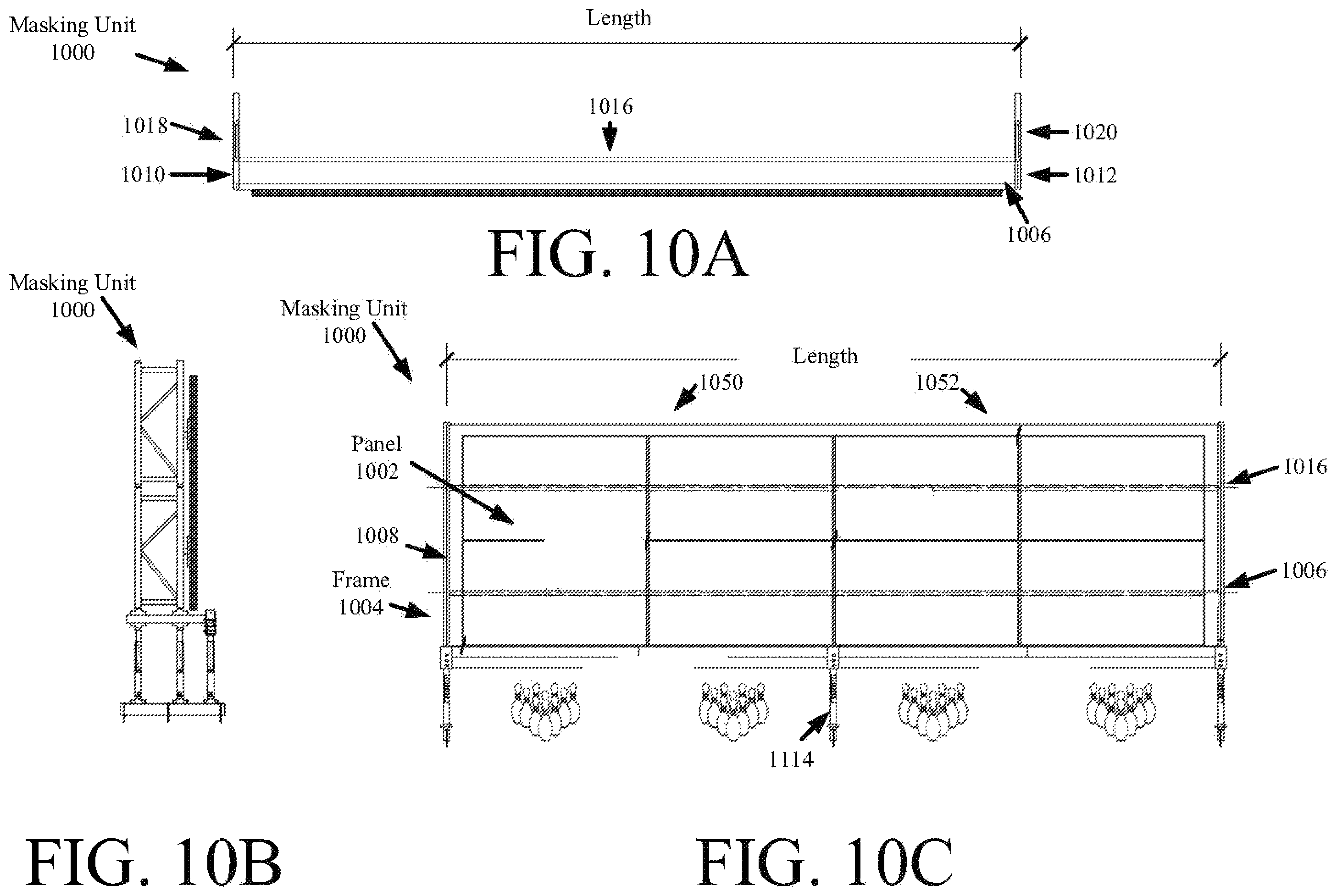 Patent US12134026 Figure 9 – Systems and methods for masking pinsetters of bowling lanes