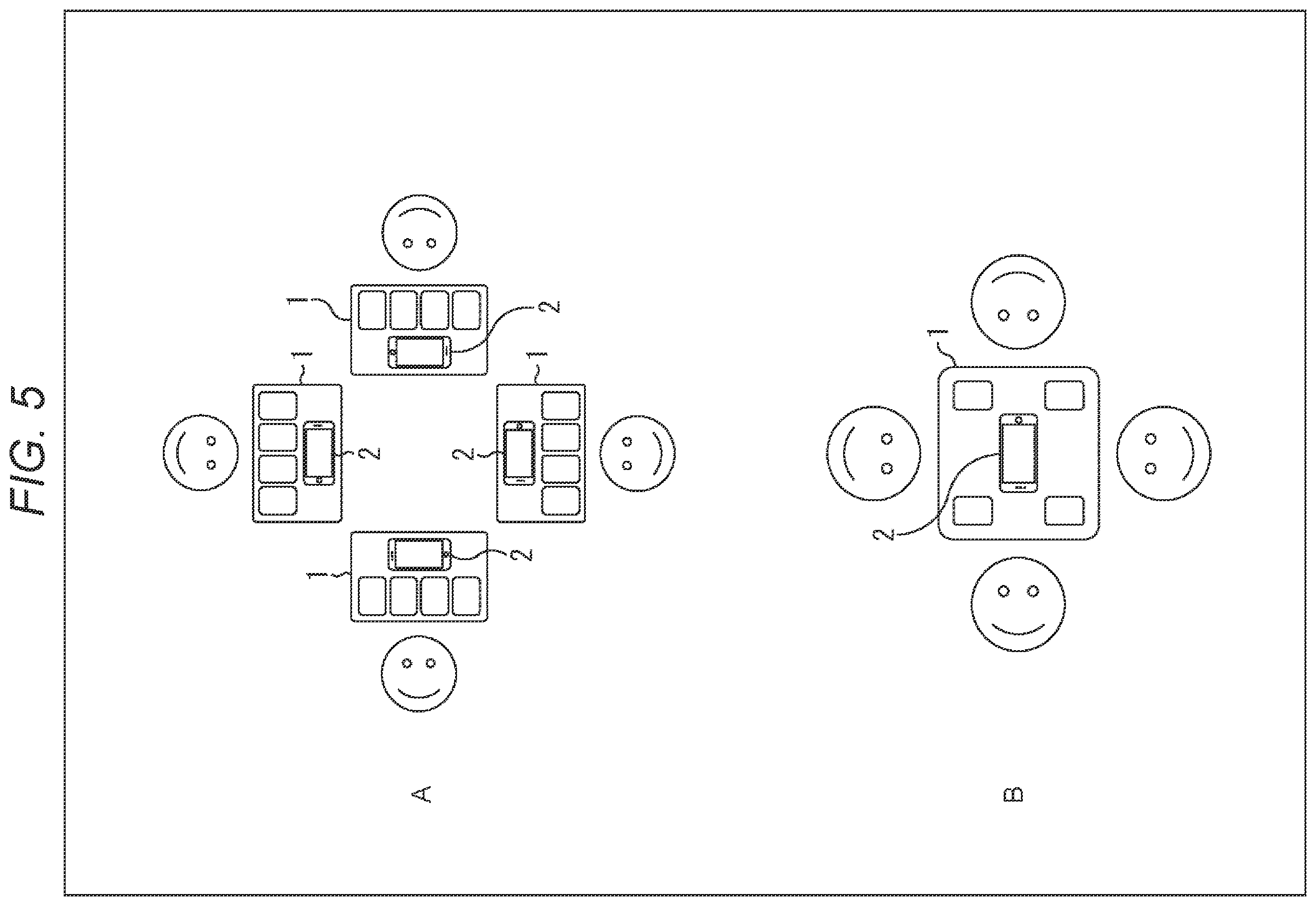Patent US12134027 Figure 5 – Game mat, information processing apparatus, and information processing method