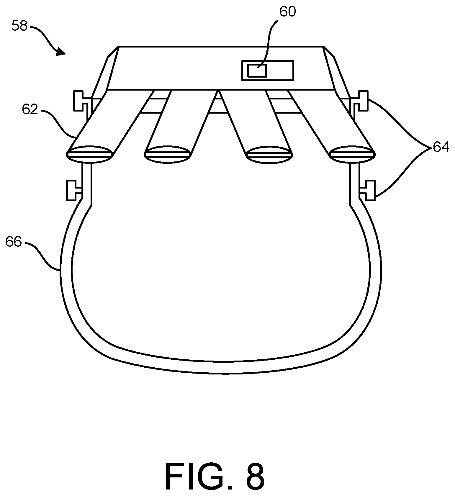 Patent US12134029 Figure 8 – Programmable hand-held video gaming controller system