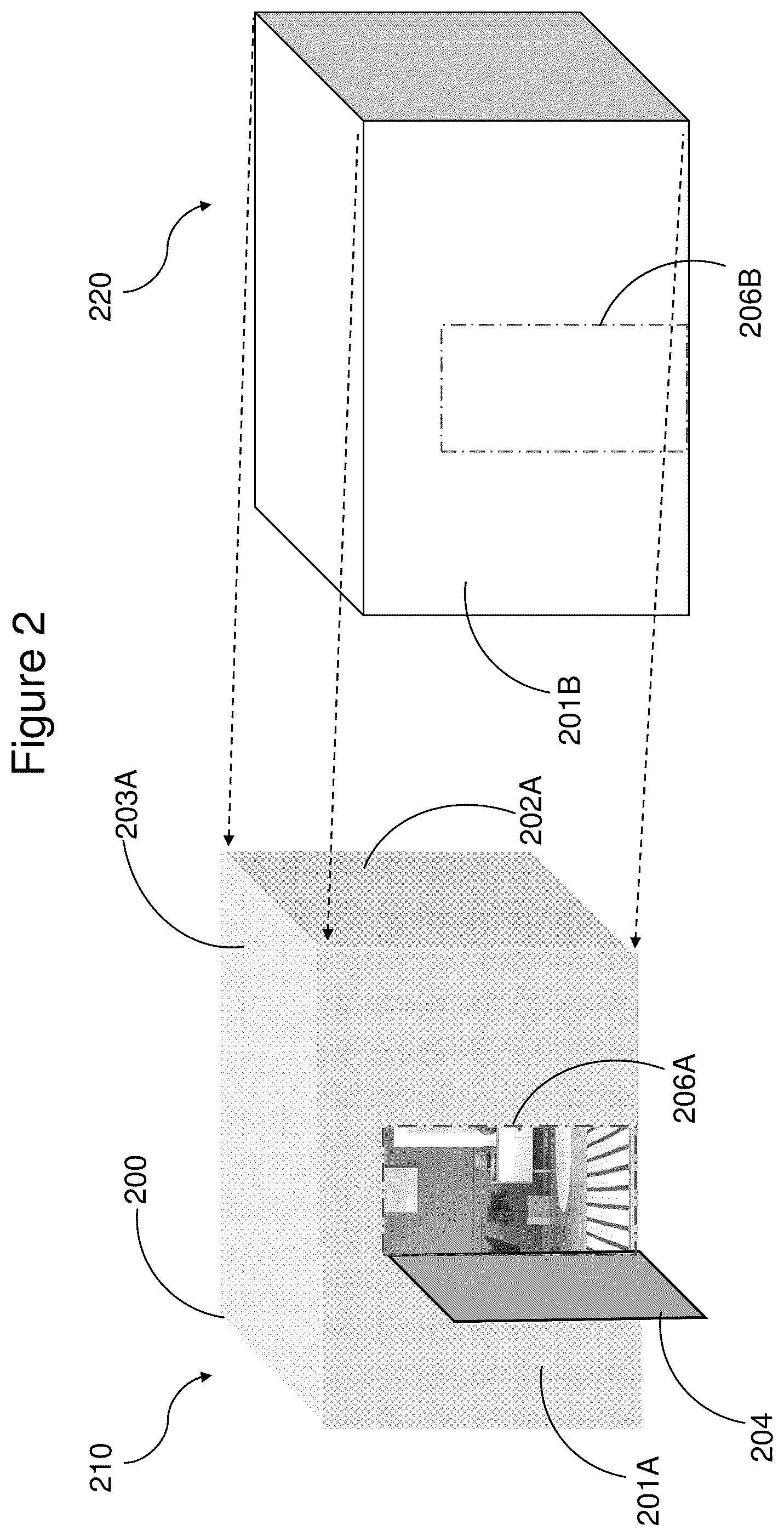 Patent US12134031 Figure 2 – Method for predefining in an XR space an entryway corresponding to a real entryway