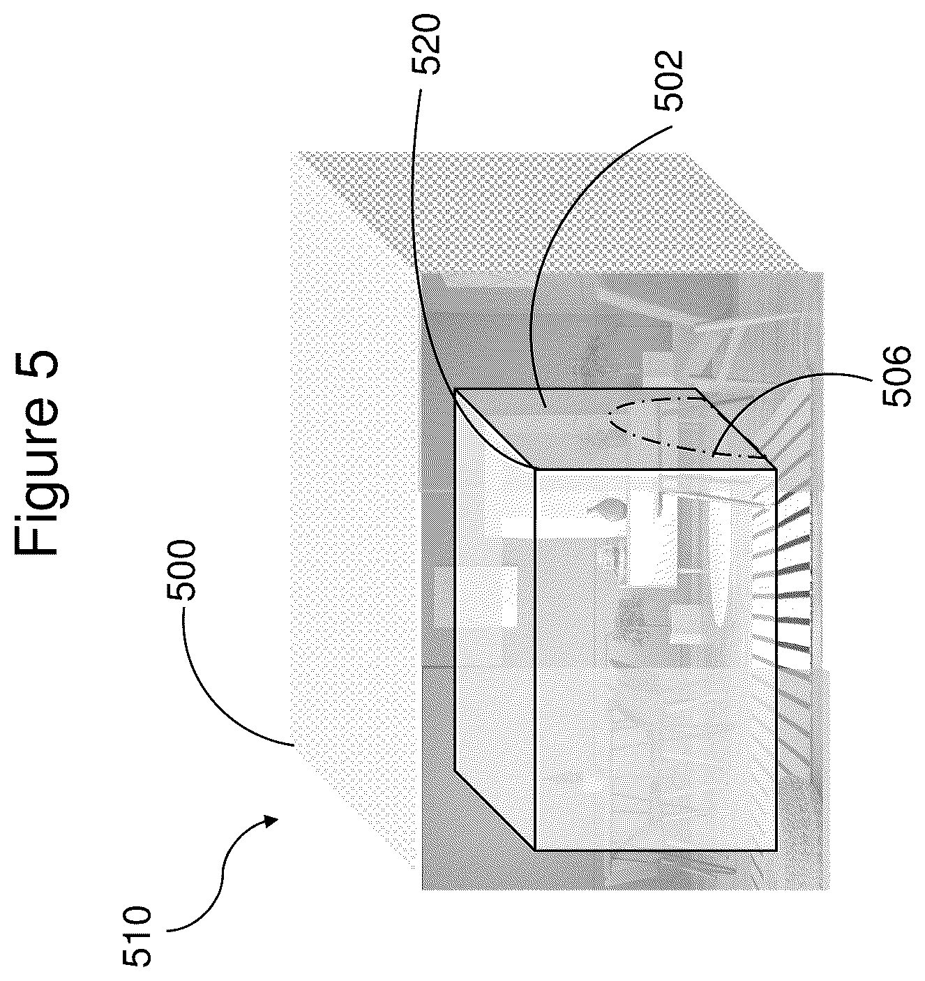 Patent US12134031 Figure 5 – Method for predefining in an XR space an entryway corresponding to a real entryway
