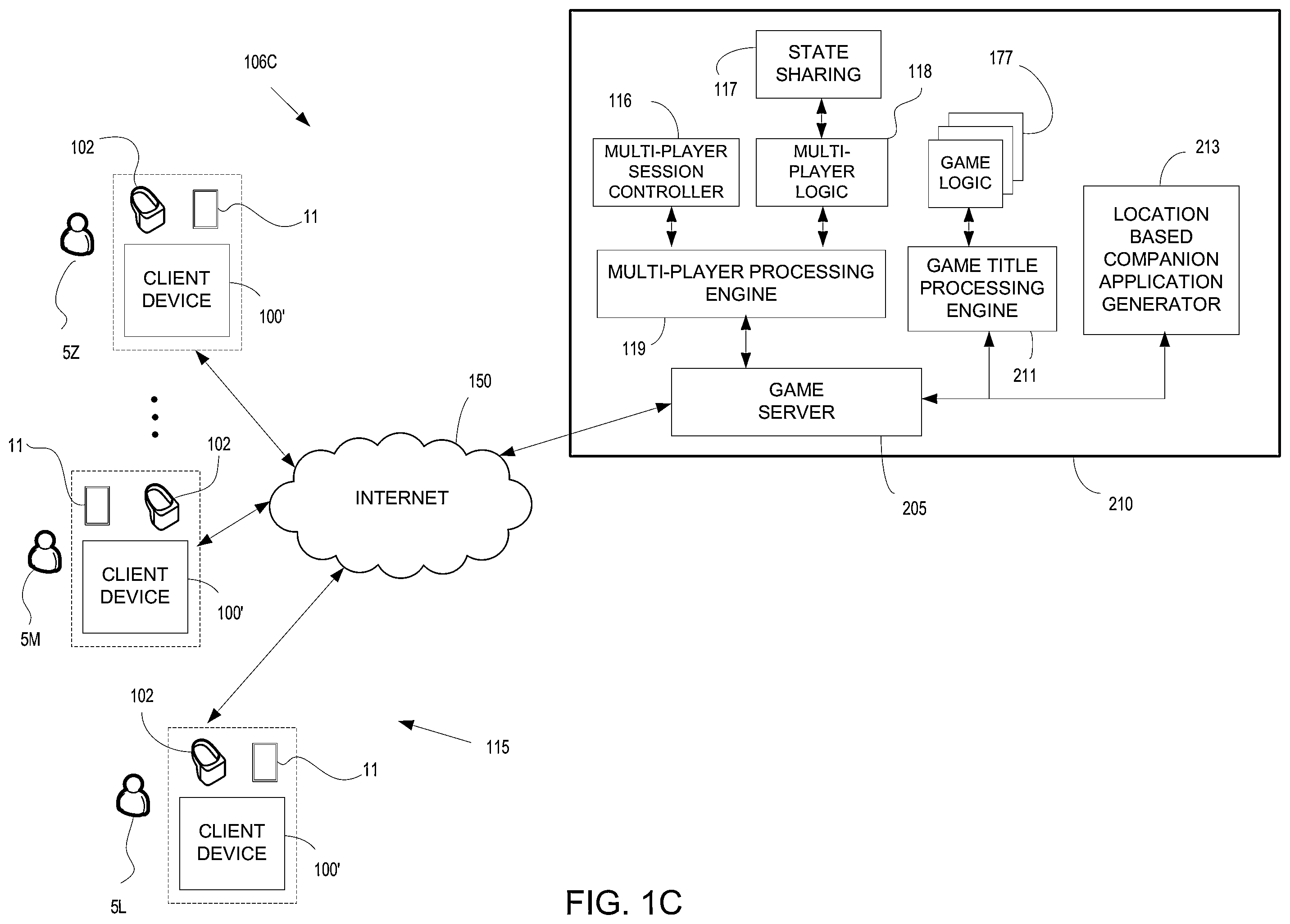Patent US12134037 Figure 3 – Method and system for directing user attention to a location based game play companion application