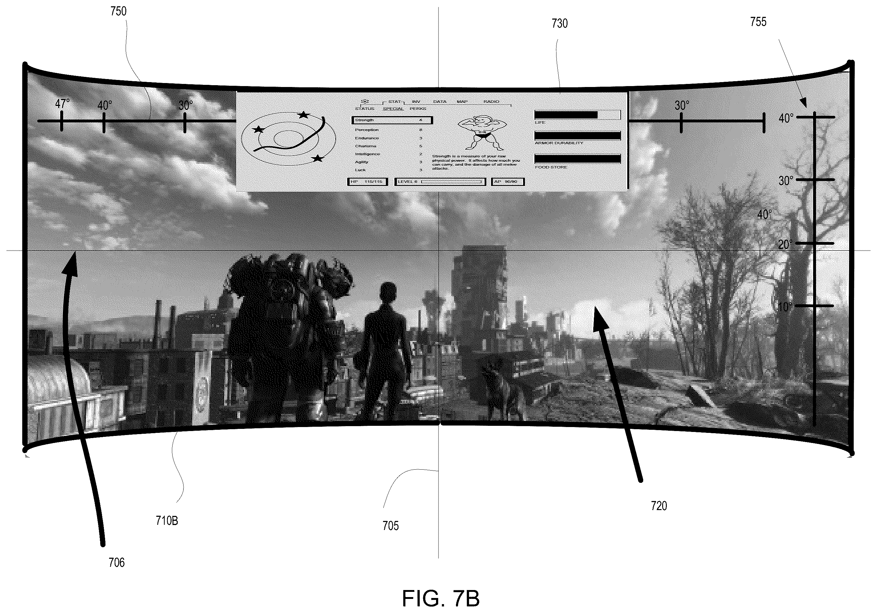 Patent US12134037 Figure 16 – Method and system for directing user attention to a location based game play companion application
