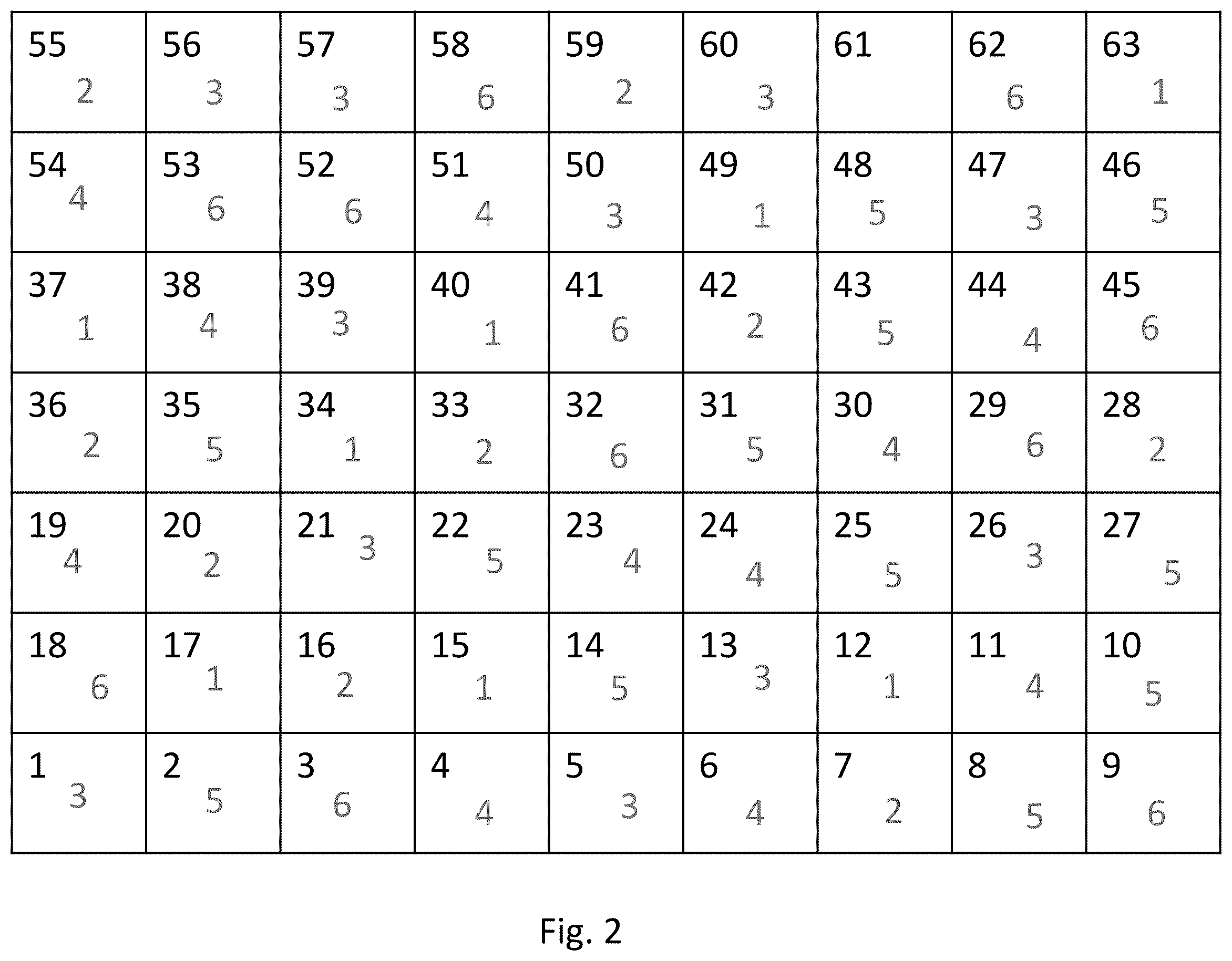 Patent US12134042 Figure 2 – Method and system for an interactive player board game