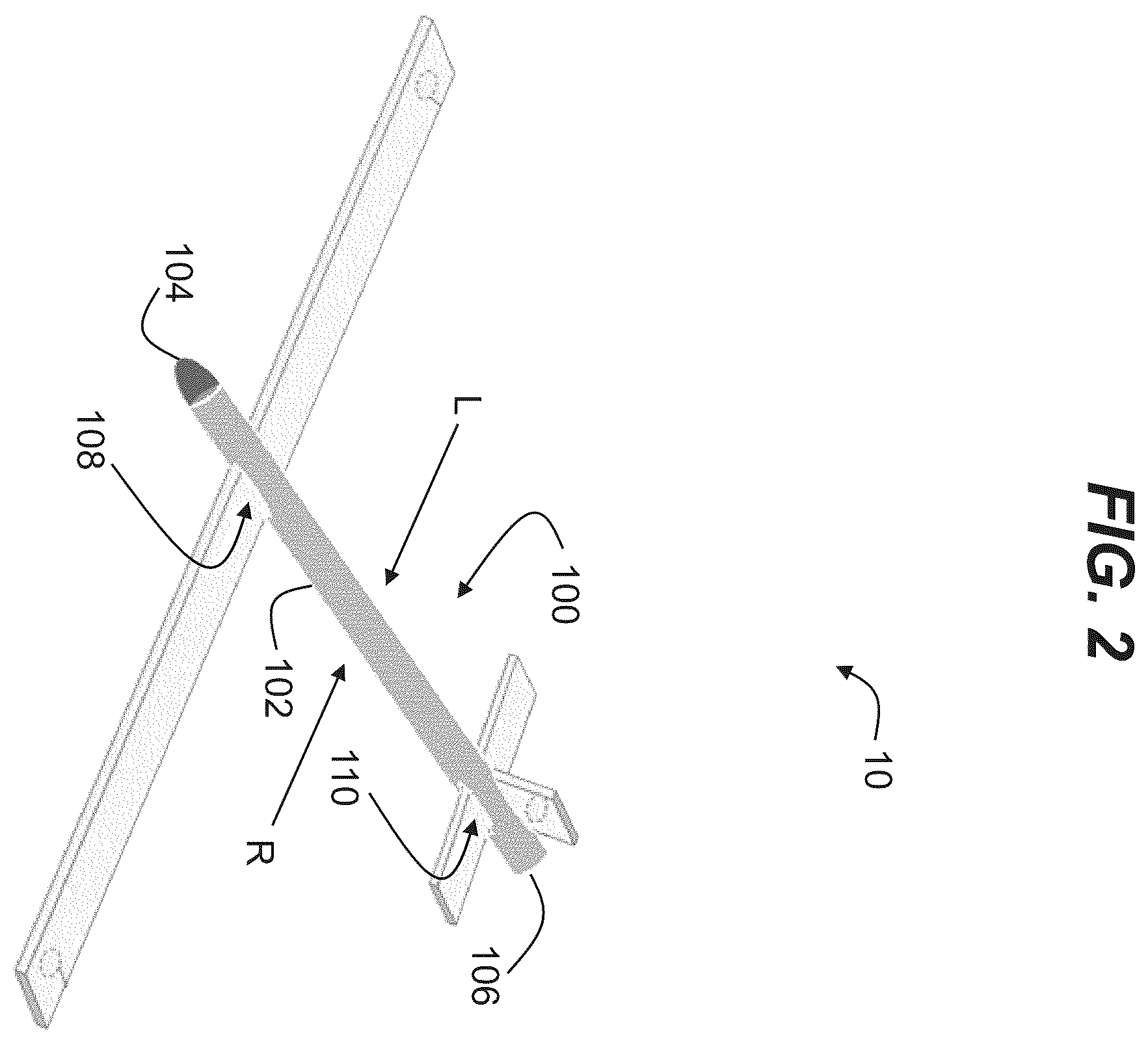 Patent US12134043 Figure 2 – Inflatable plane assembly