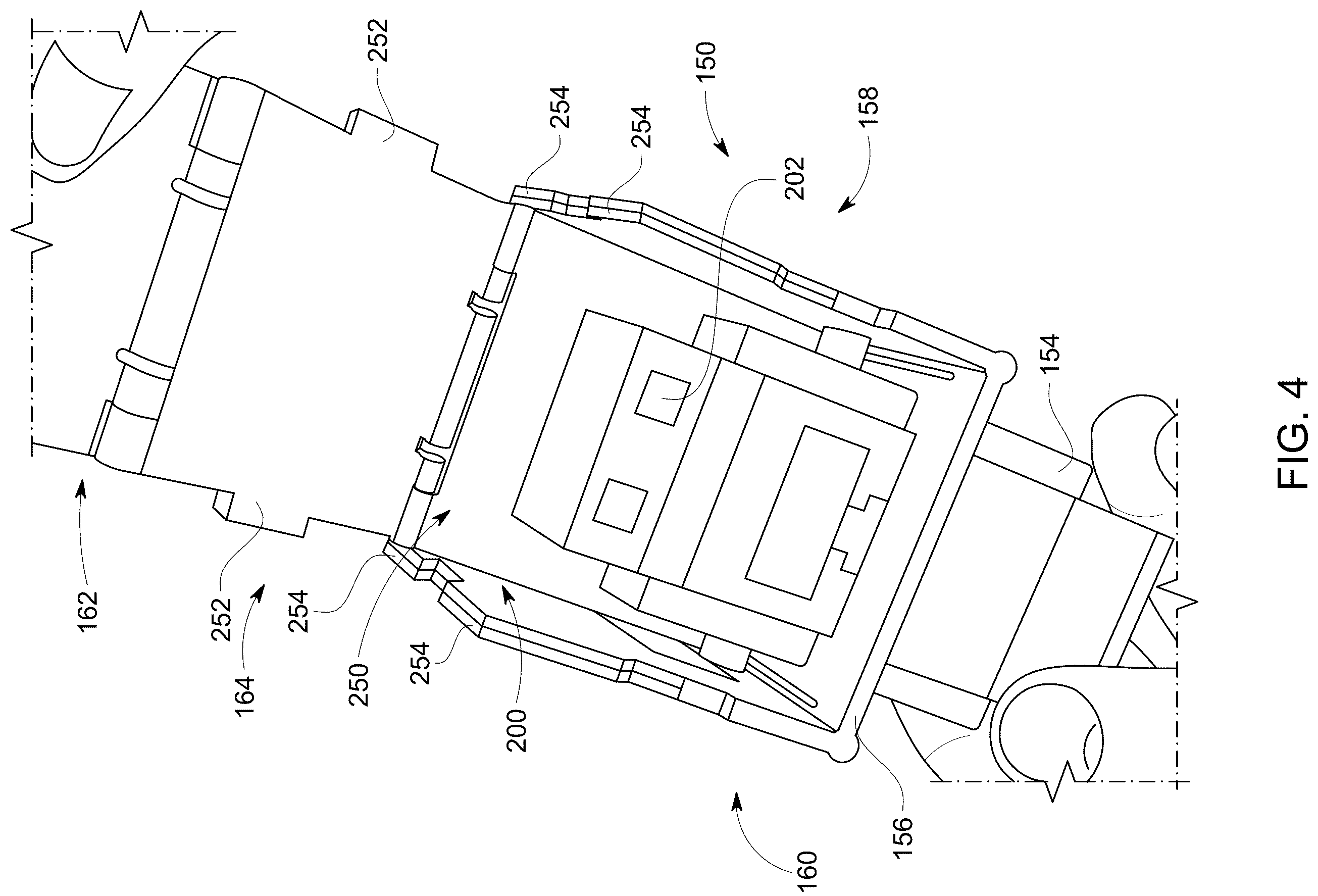 Patent US12134045 Figure 4 – Adjustable toy figure