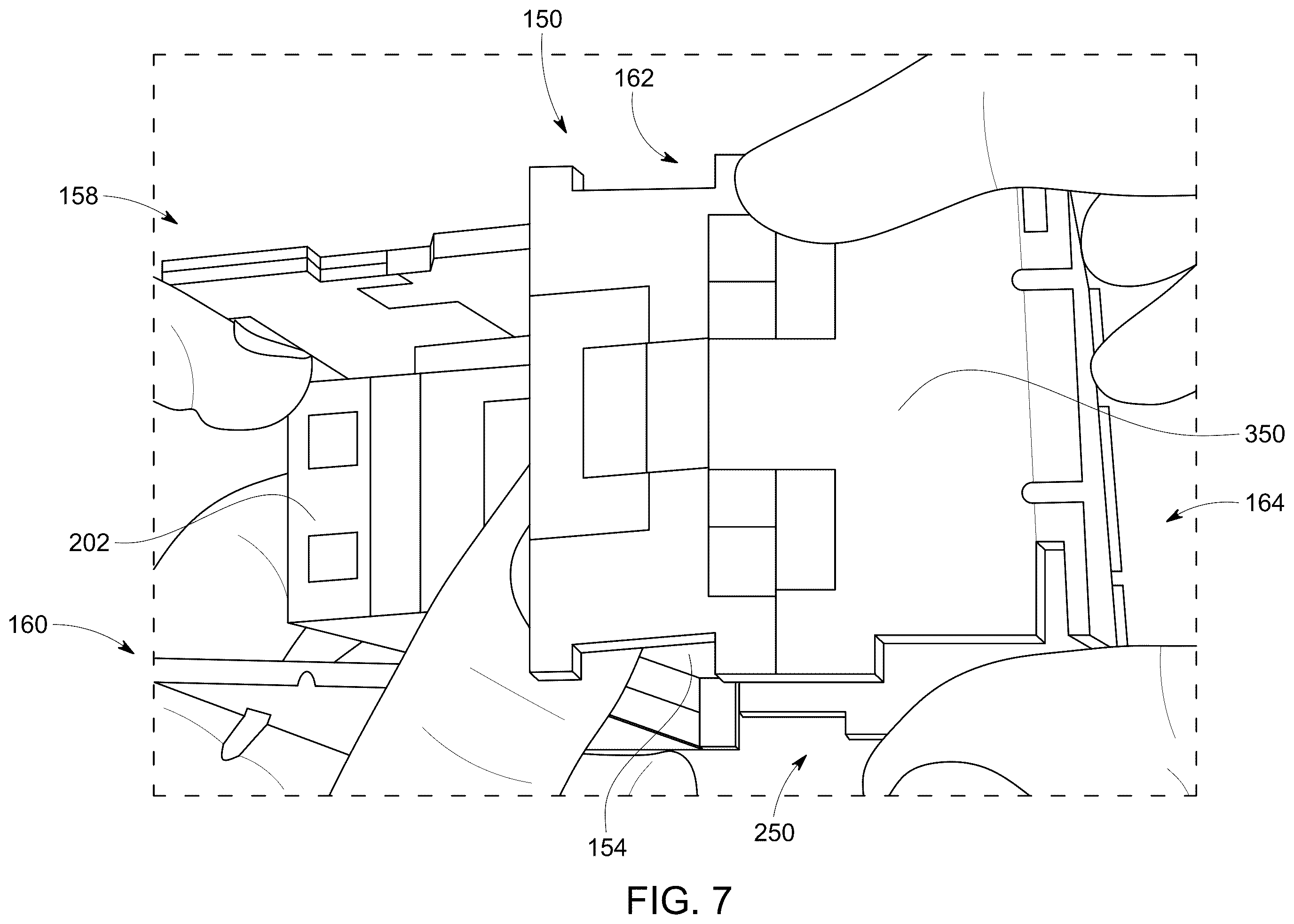 Patent US12134045 Figure 7 – Adjustable toy figure