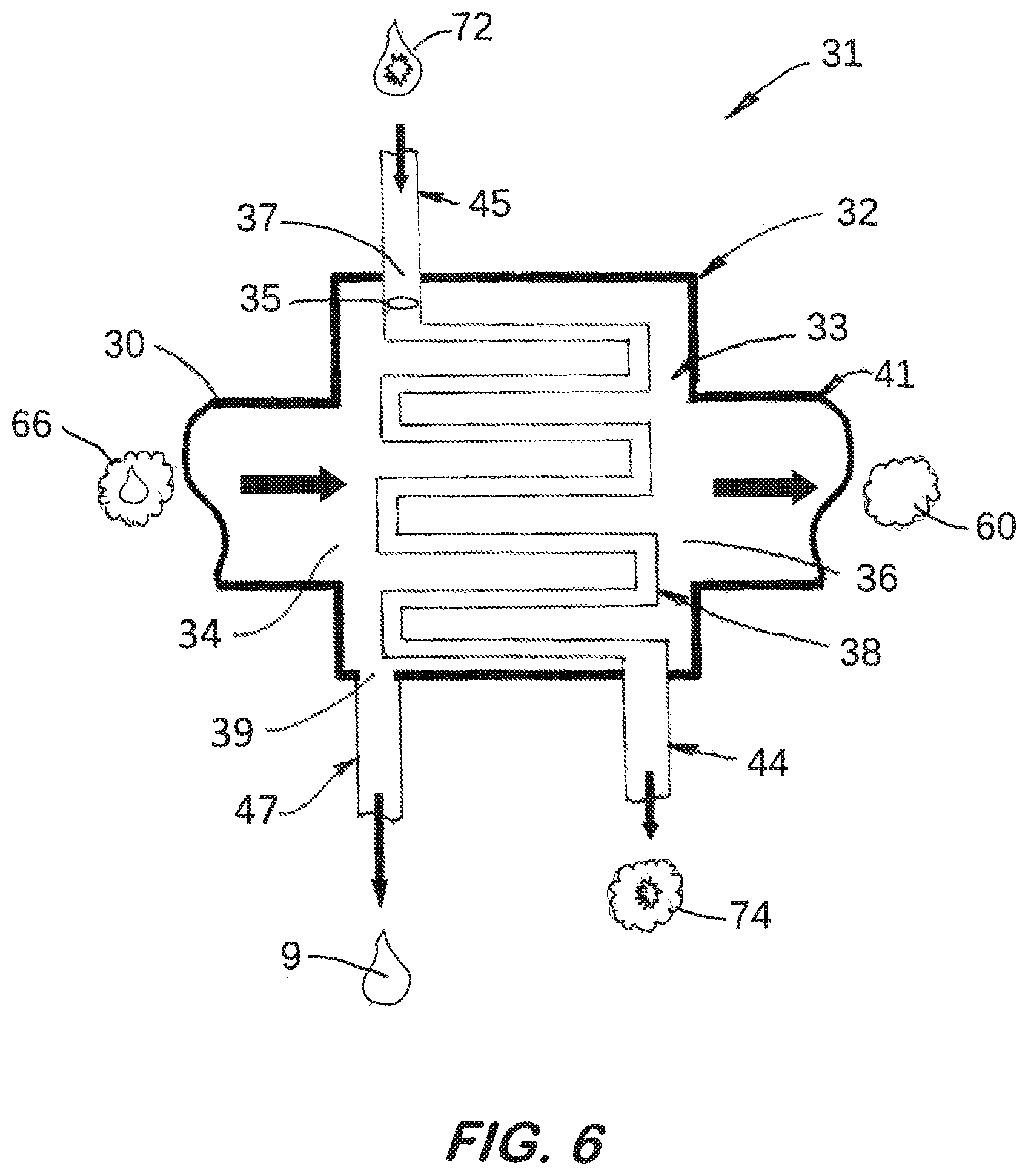 Patent US12134046 Figure 5 – Efficient water purification system and method