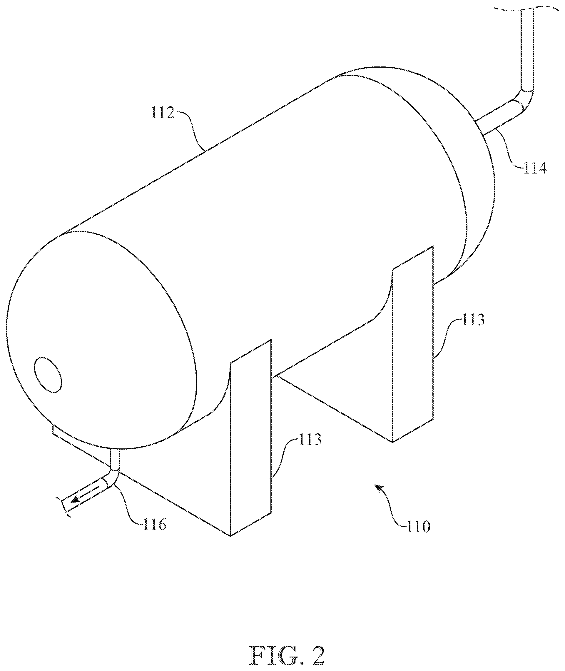 Patent US12134051 Figure 2 – Contaminated water purification system