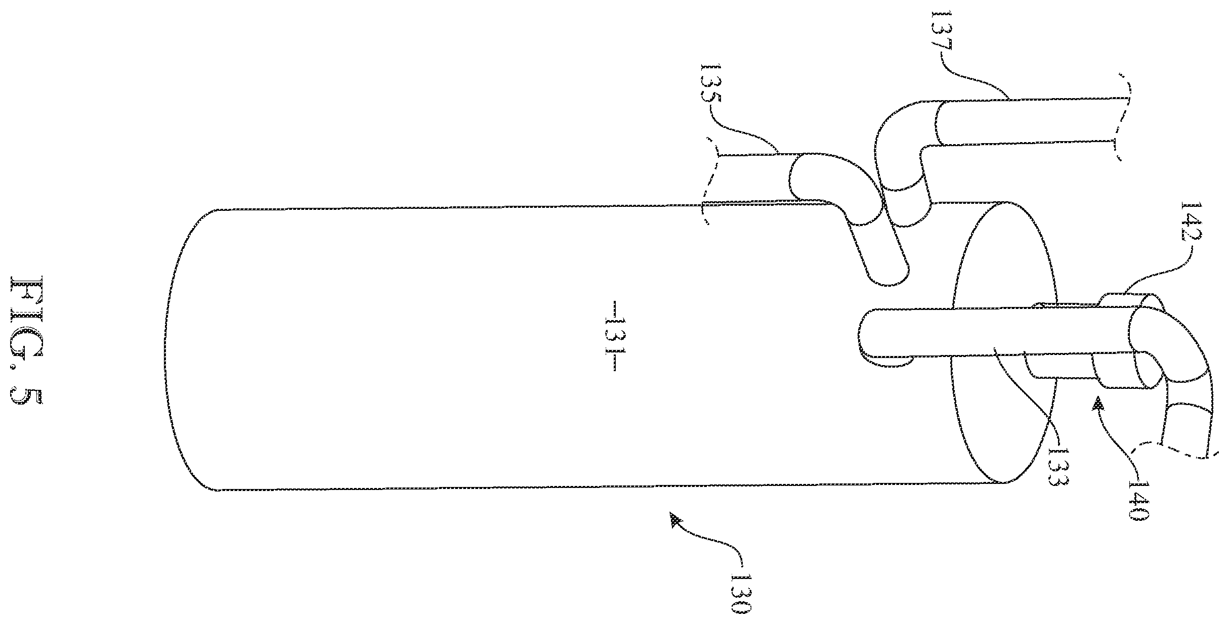 Patent US12134051 Figure 5 – Contaminated water purification system