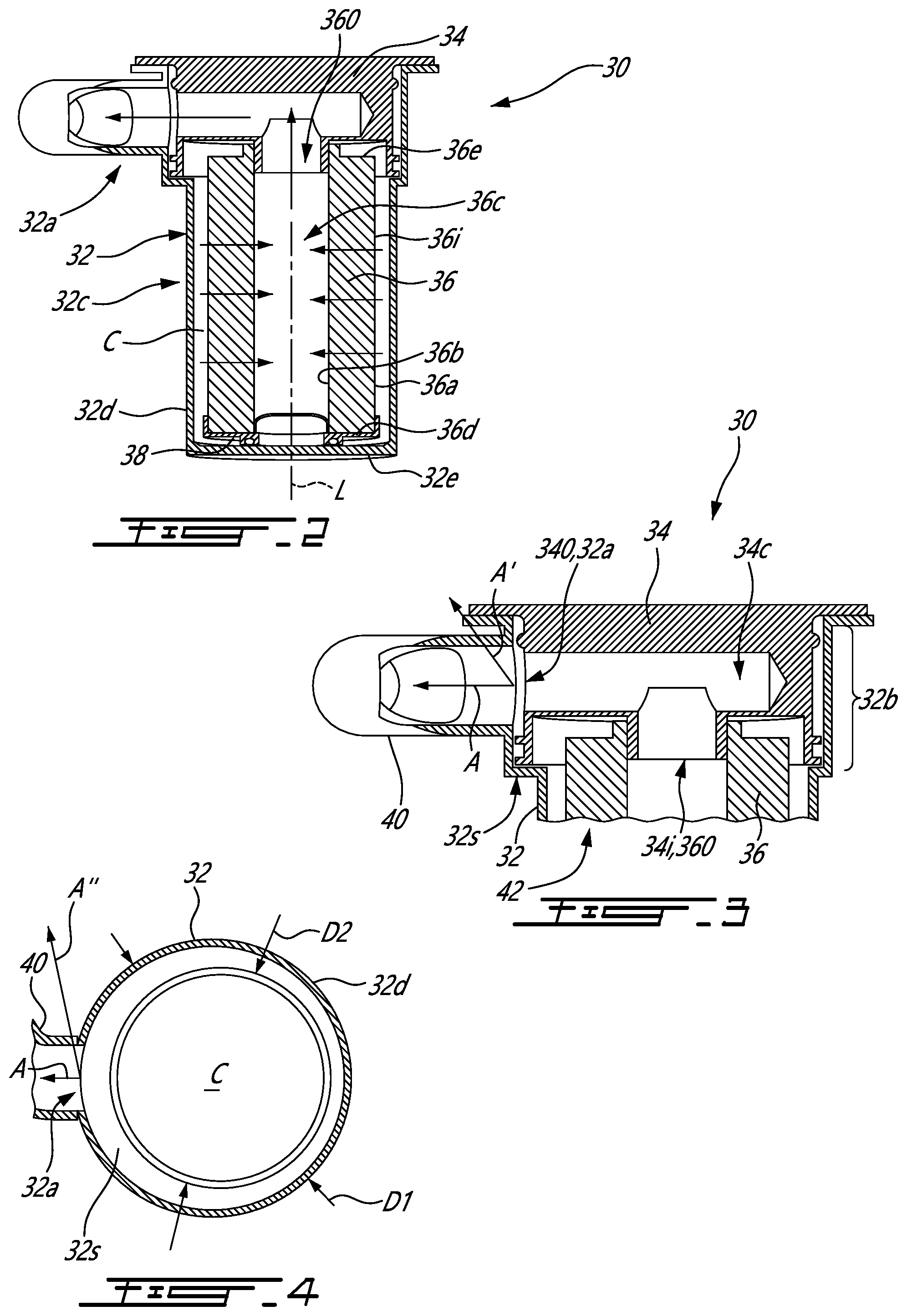 Patent US12134052 Figure 2 – Filter assembly for gas turbine engine