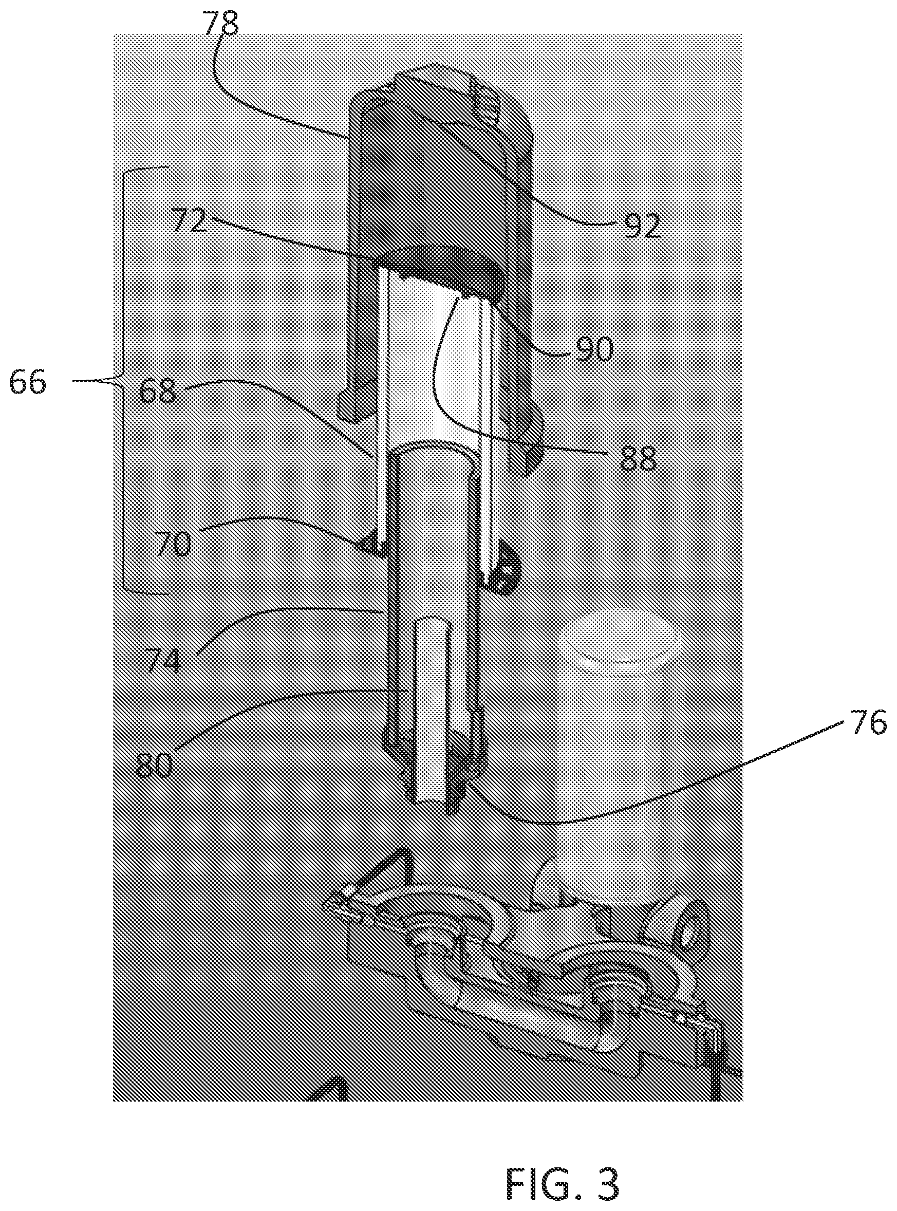 Patent US12134054 Figure 3 – Filter system and replaceable filter cartridge