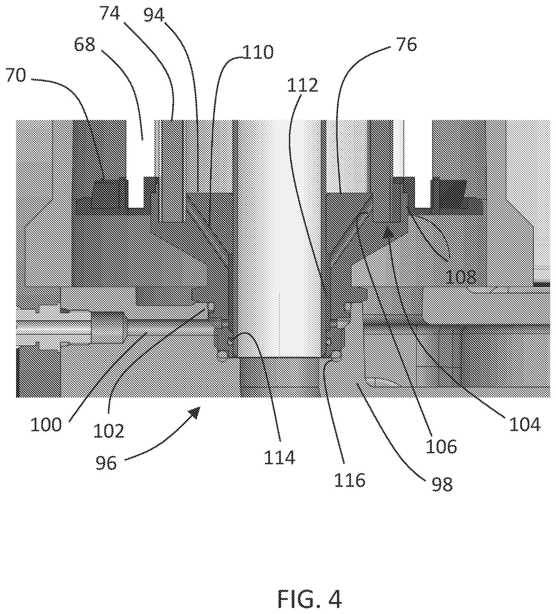 Patent US12134054 Figure 4 – Filter system and replaceable filter cartridge