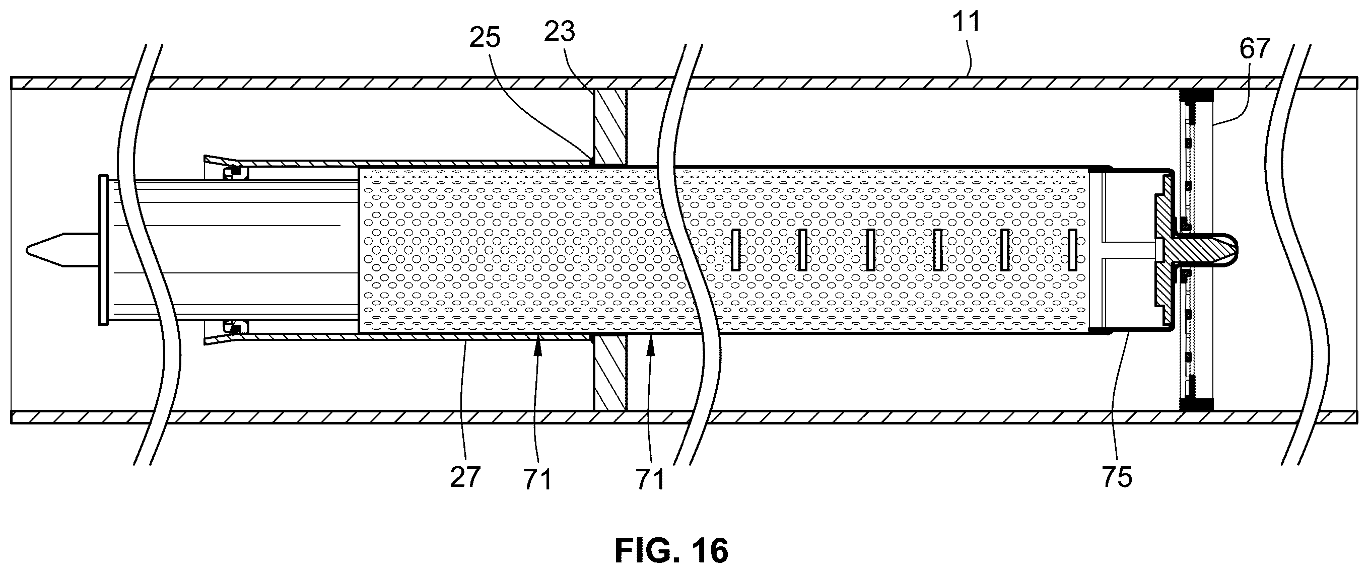 Patent US12134056 Figure 9 – Filter elements, coalescing baffles, filtration vessel and methods