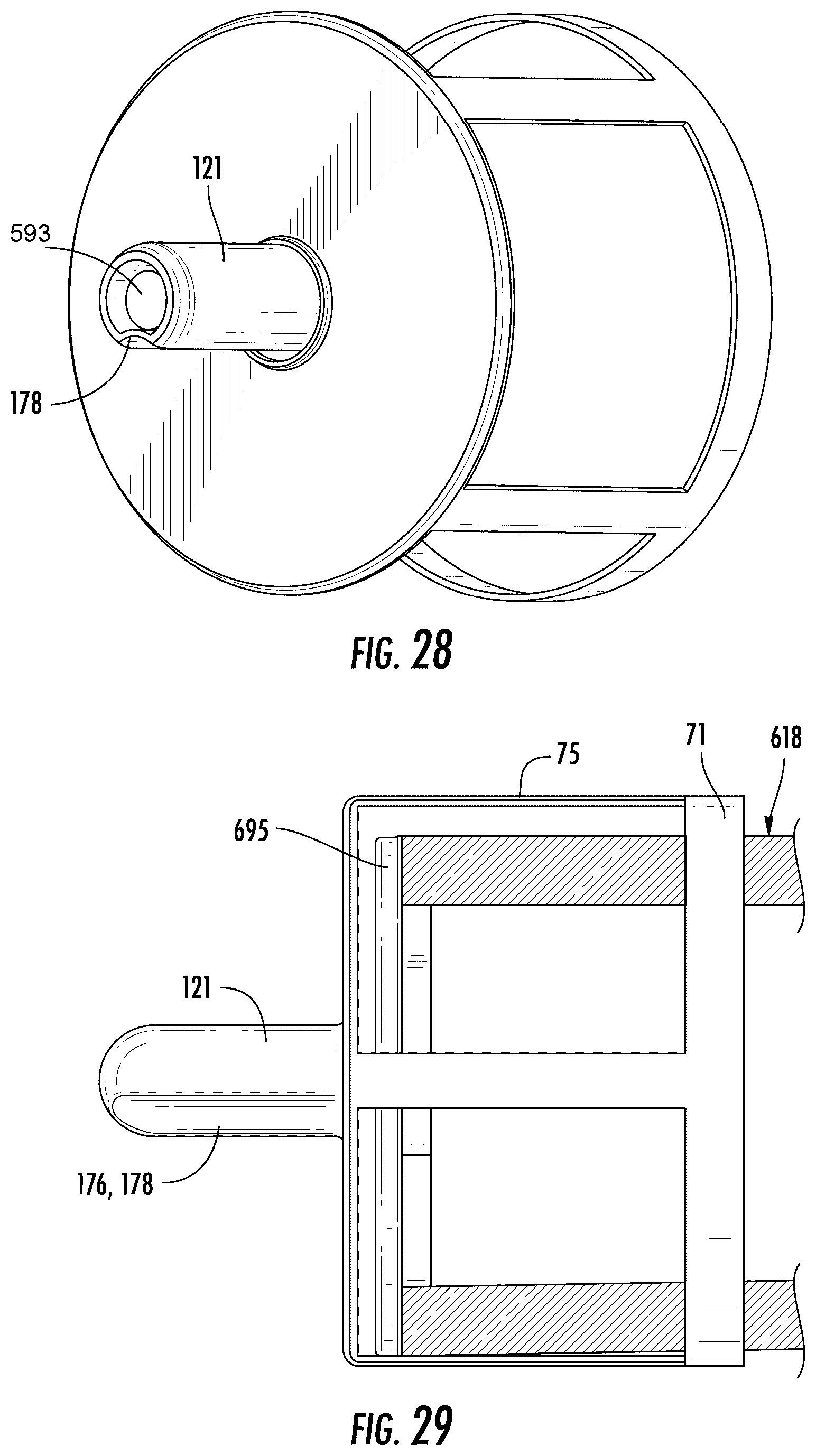 Patent US12134056 Figure 16 – Filter elements, coalescing baffles, filtration vessel and methods