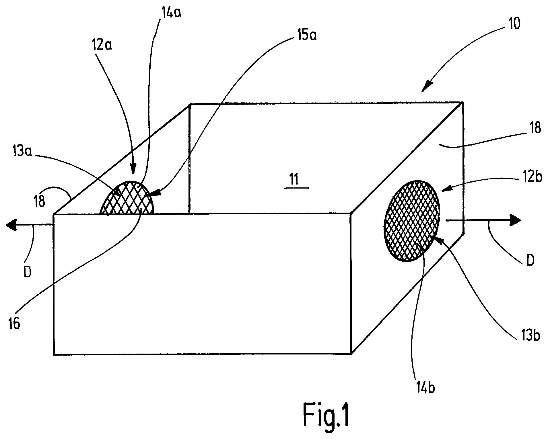 Patent US12134057 Figure 1 – Flame trap filter