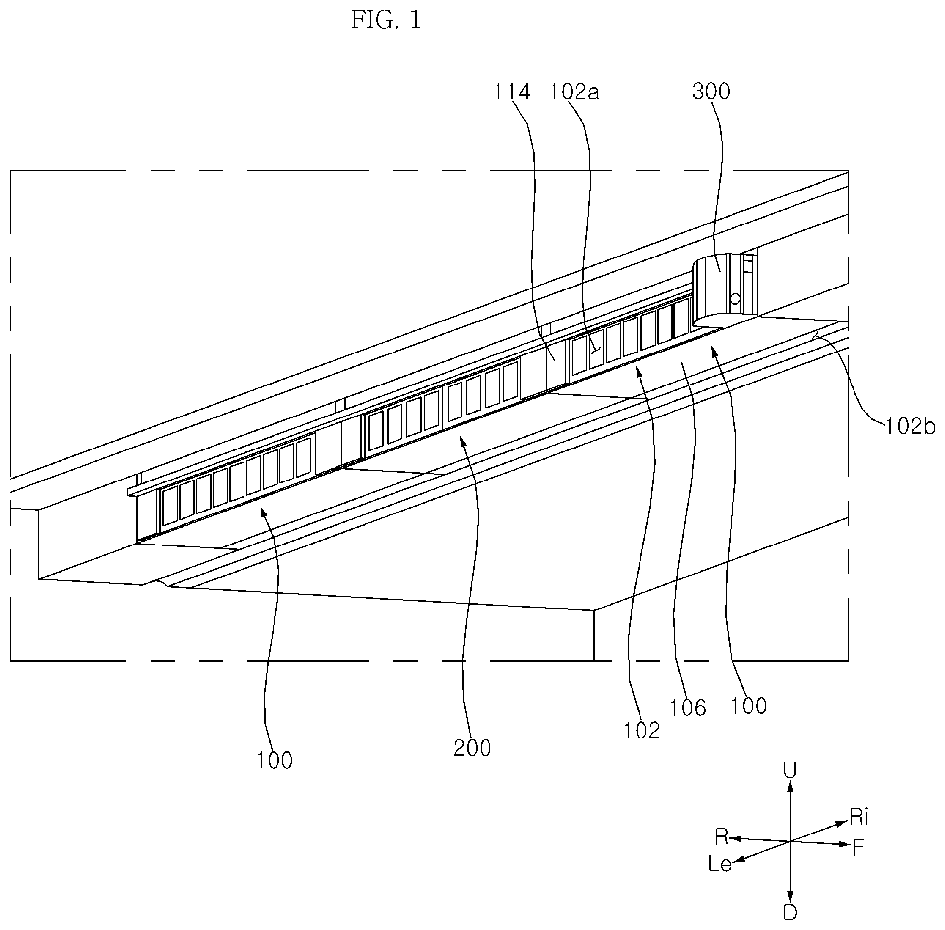 Patent US12134058 Figure 1 – Filter cleaner and air-processing apparatus including filter cleaner