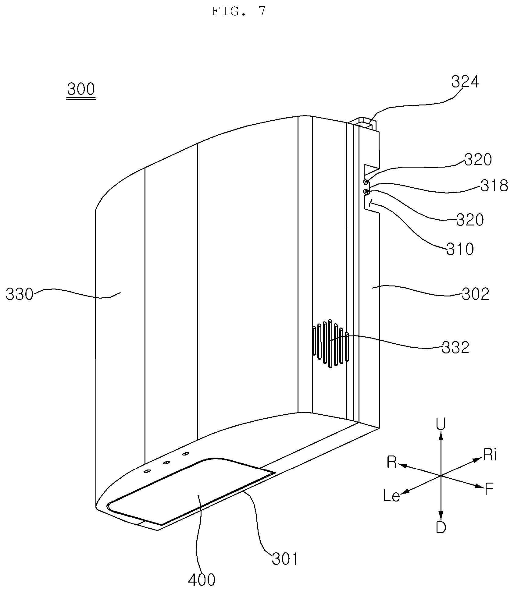 Patent US12134058 Figure 7 – Filter cleaner and air-processing apparatus including filter cleaner