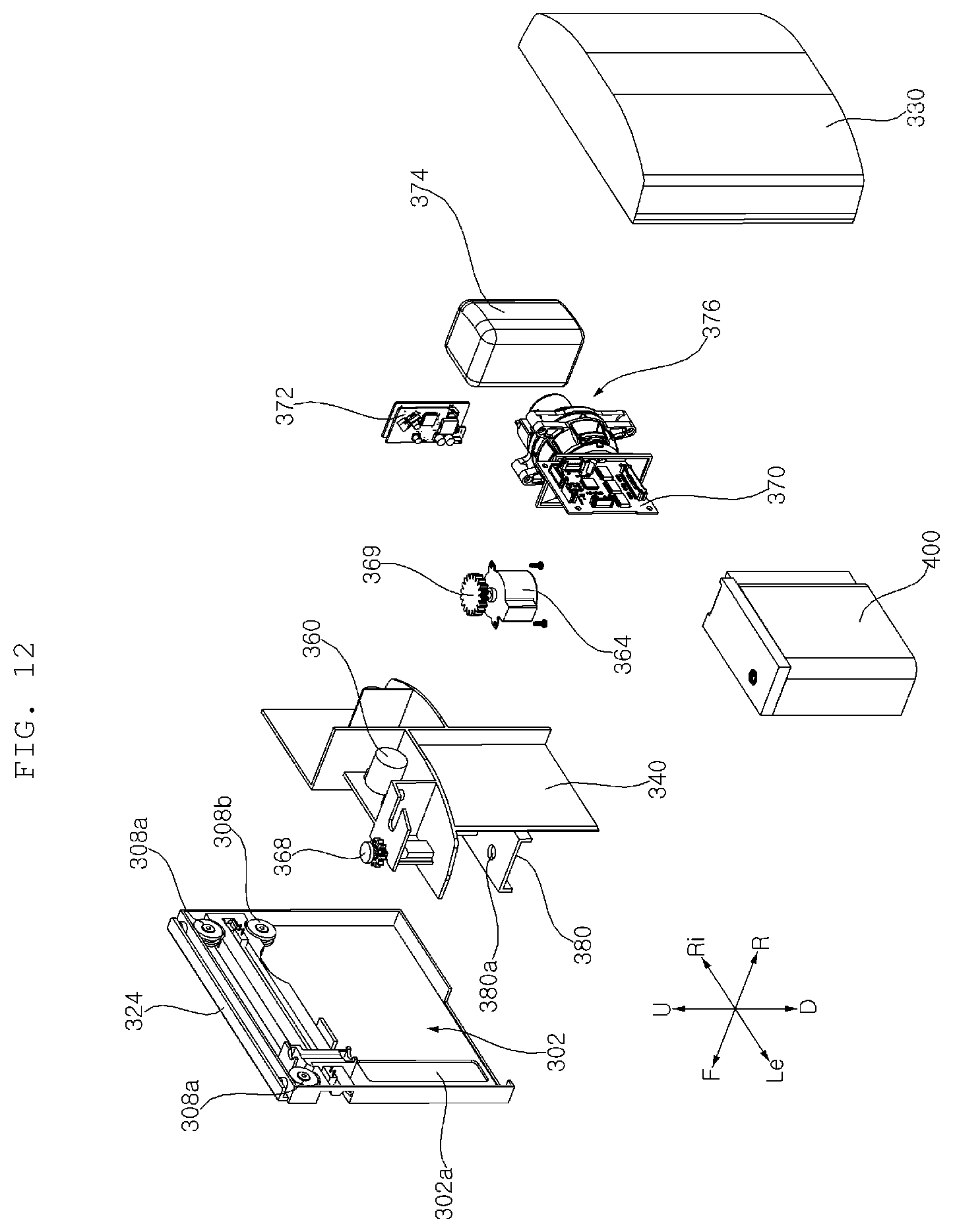 Patent US12134058 Figure 12 – Filter cleaner and air-processing apparatus including filter cleaner