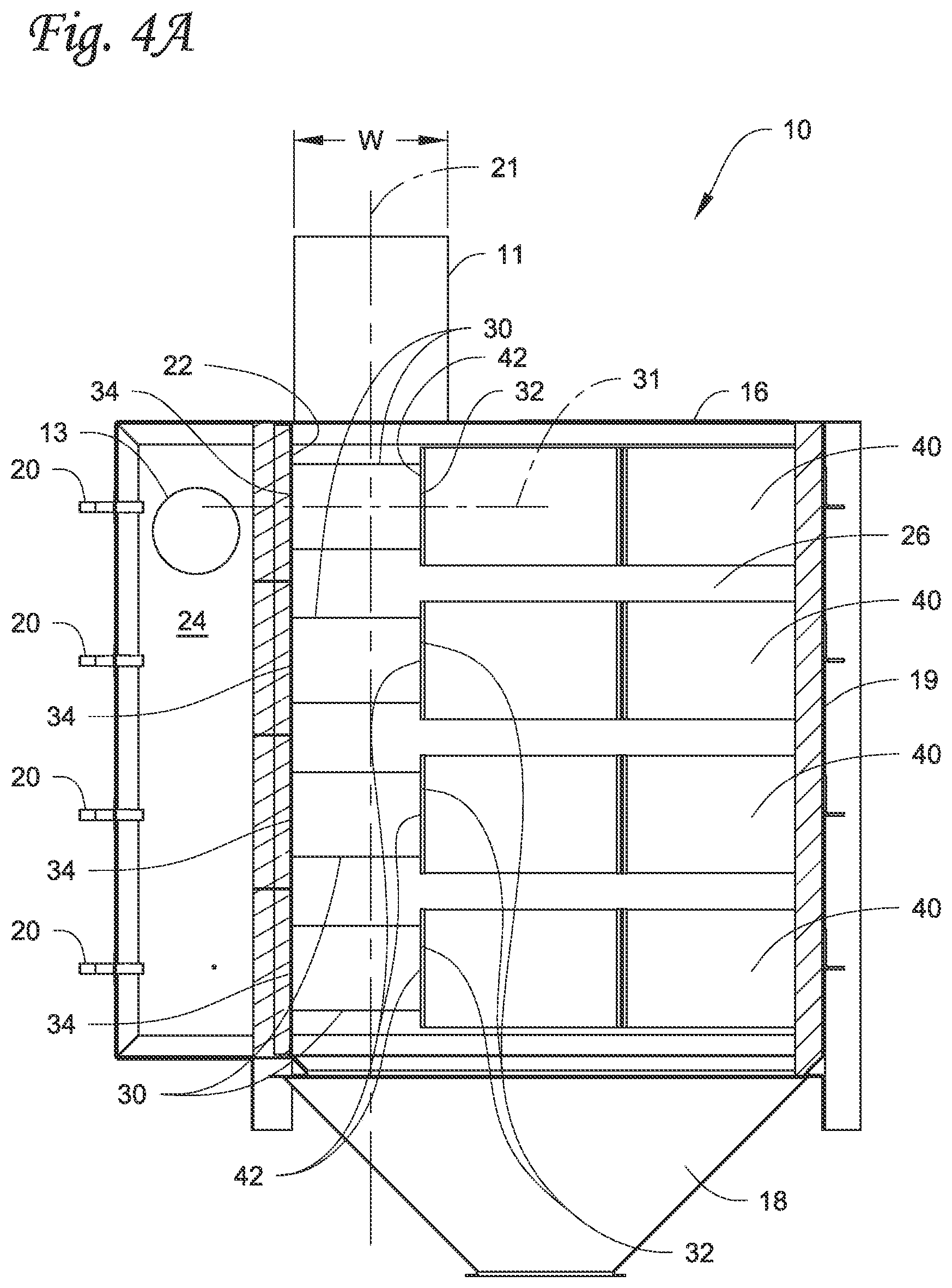 Patent US12134060 Figure 3 – Filter systems with dirty air chamber spacer elements and methods of using the same