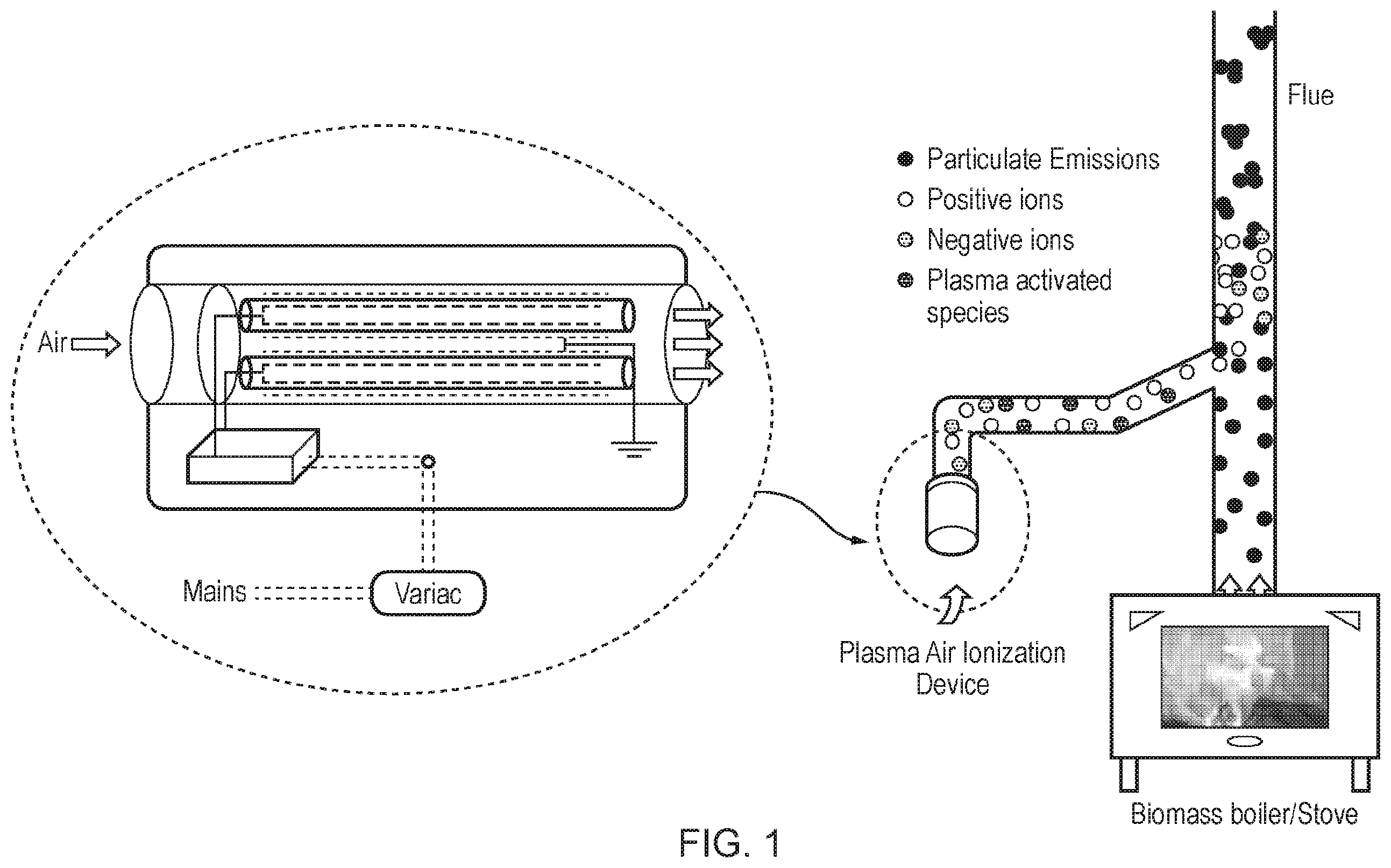 Patent US12134066 Figure 1 – Combustion apparatus and method of making a combustion apparatus
