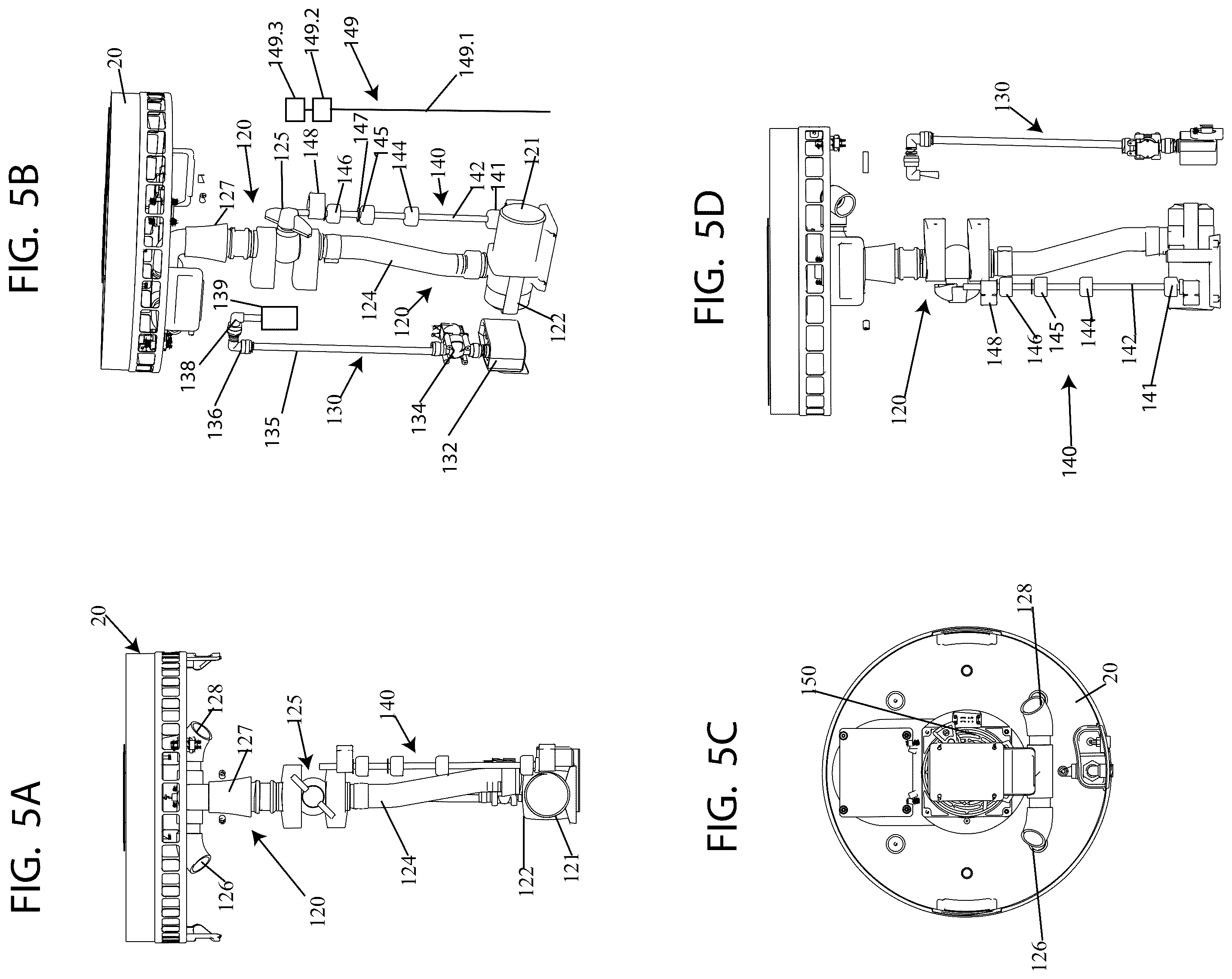 Patent US12134071 Figure 5 – Air purifying machine and process