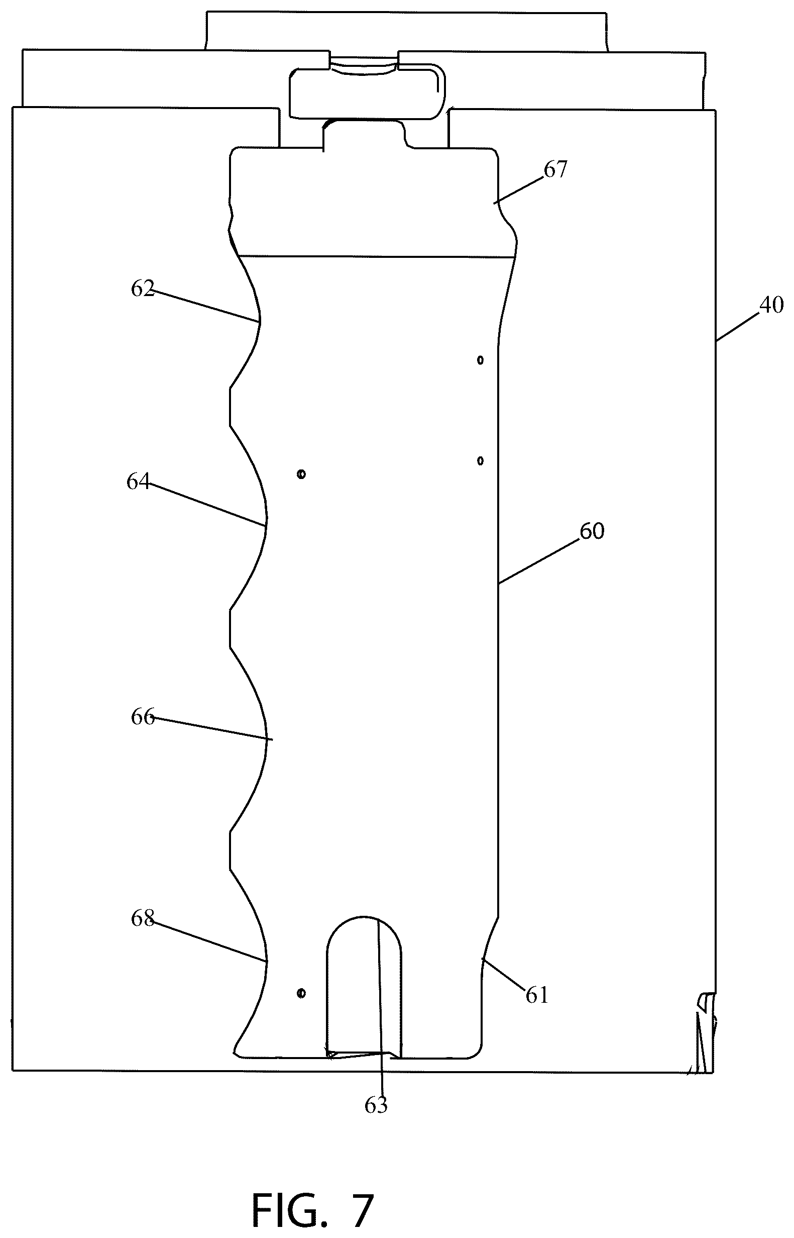 Patent US12134071 Figure 7 – Air purifying machine and process
