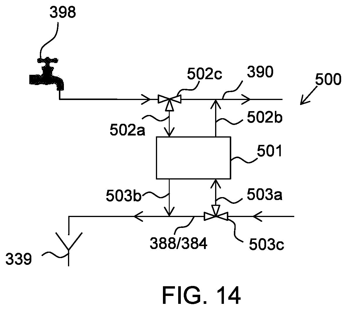 Patent US12134076 Figure 11 – Water purification apparatus and methods for cleaning the water purification apparatus